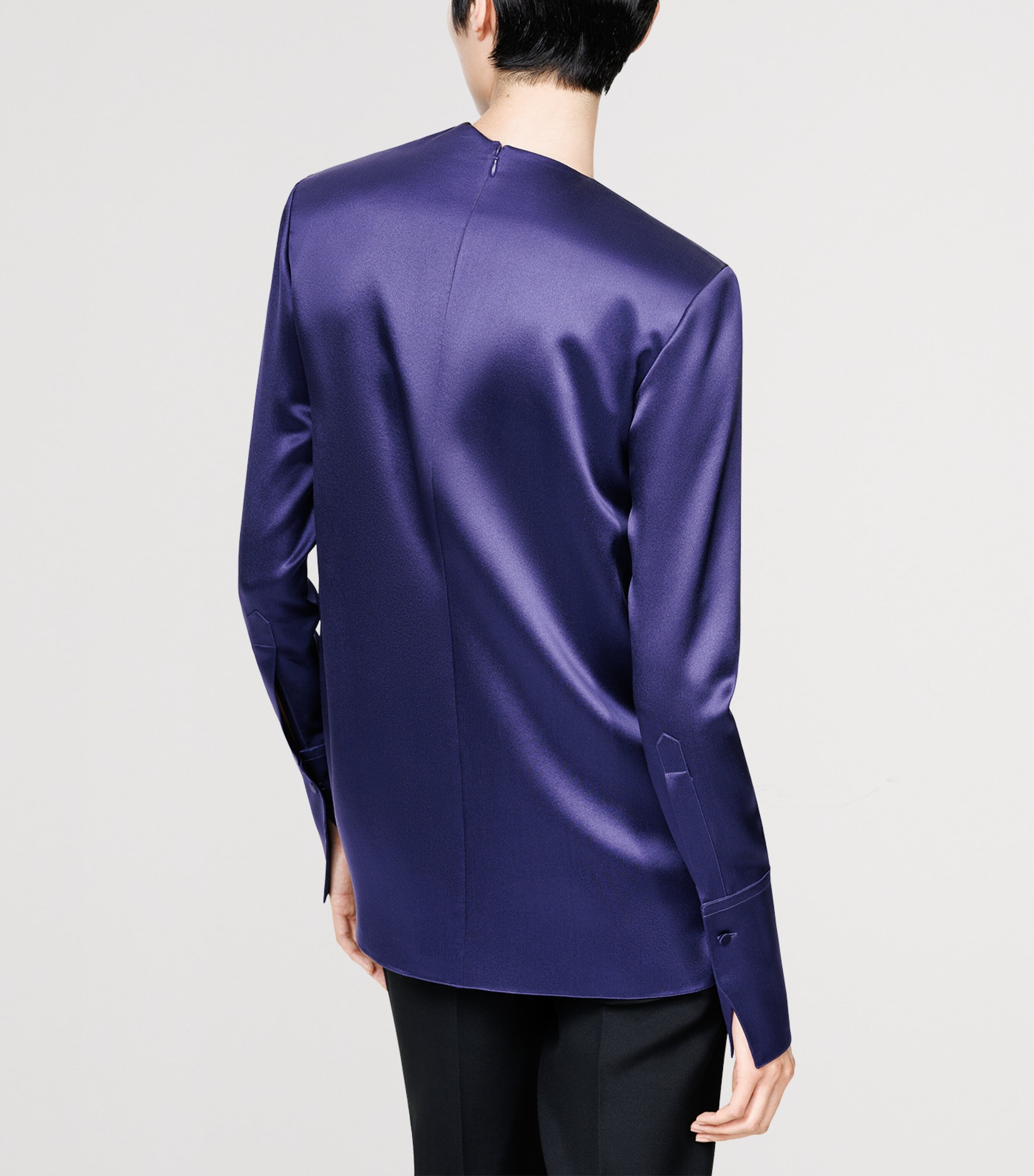 TOM FORD Womens Silk Georgette Blouse Uaw Image 4