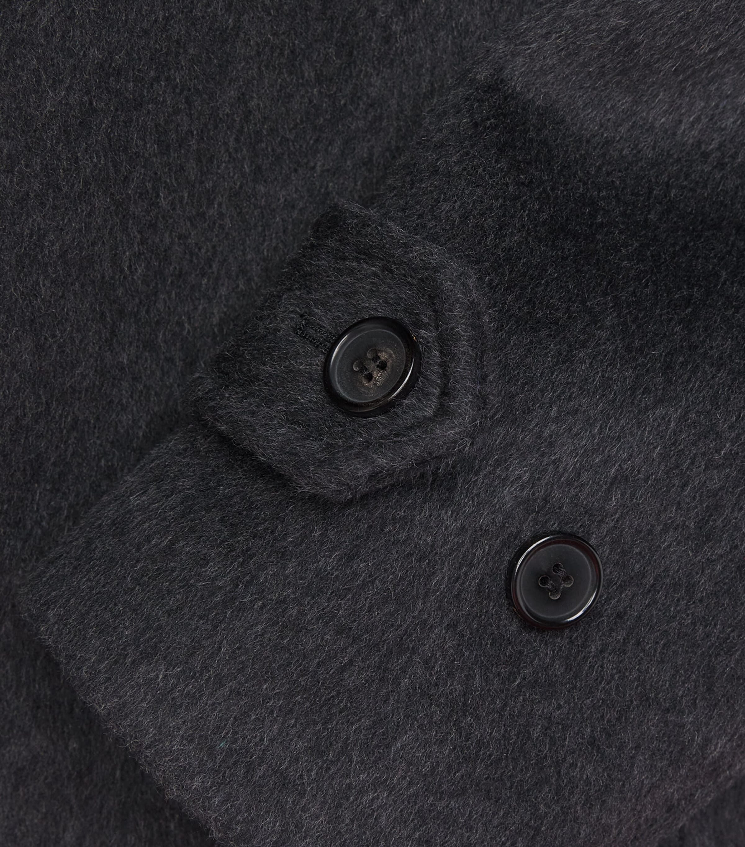 NN.07 Mens Wool-Blend Gibson Coat Dark Grey Image 7