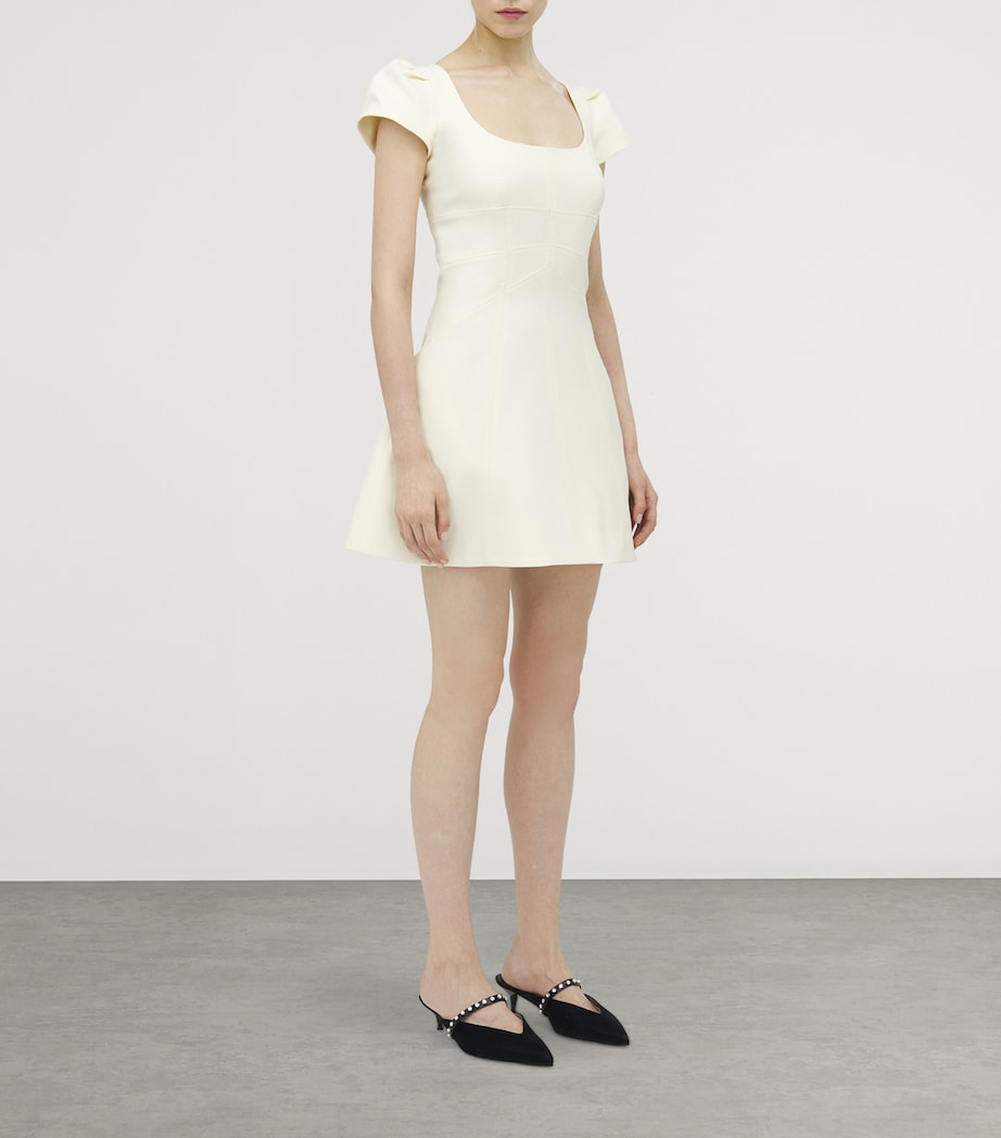 Wool-Blend Mini Dress 9007 Image 3