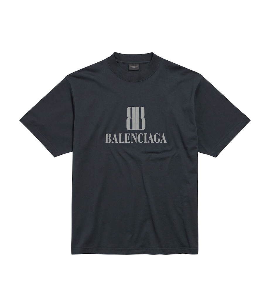 Oversized Cotton Logo T-Shirt 1083 Image 1