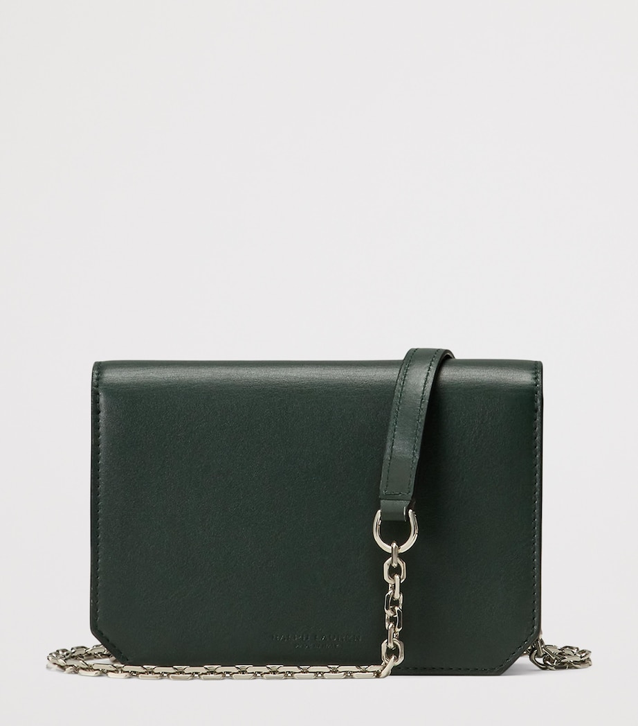 Mini Leather RL 888 Cross-Body Bag REGENT GREEN Image 3