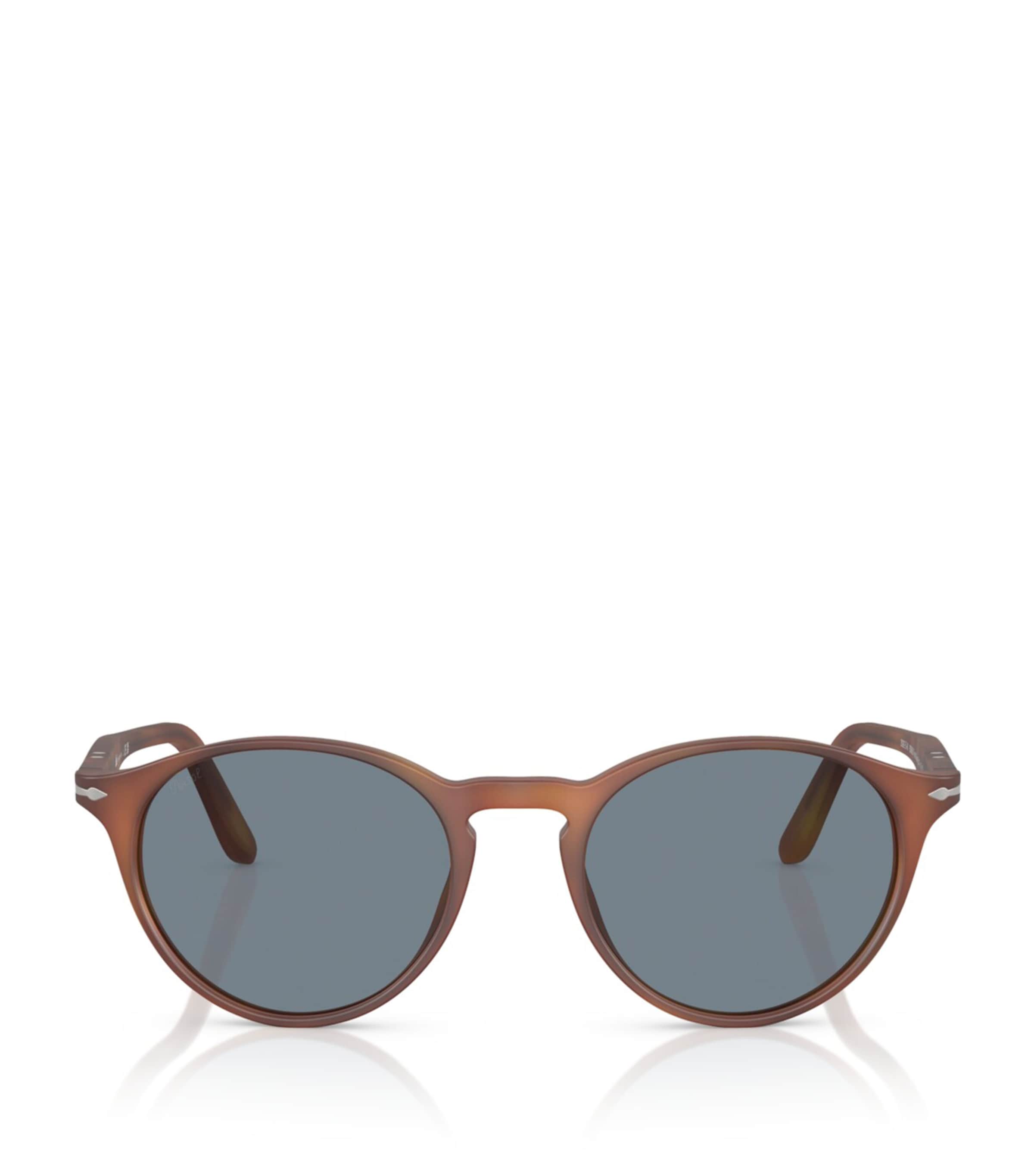 Persol Round Sunglasses Brown Image 1