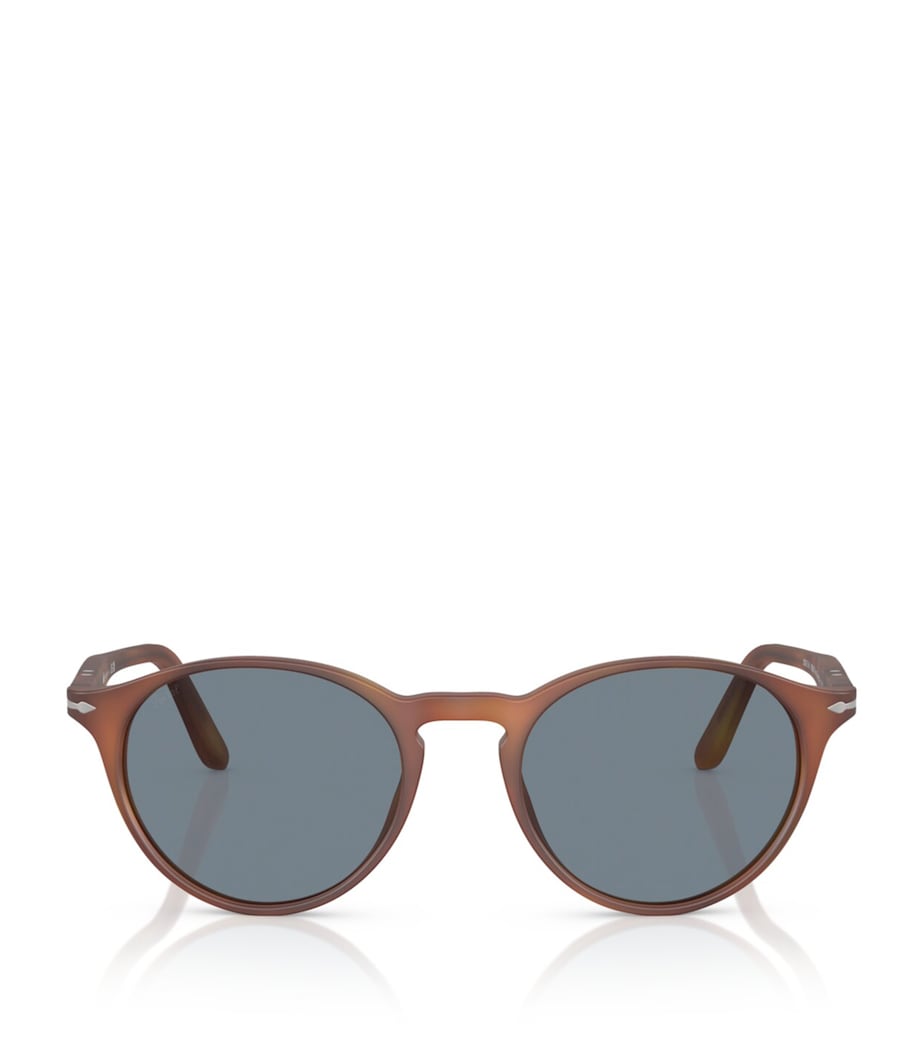 Persol Round Sunglasses Brown Image 1