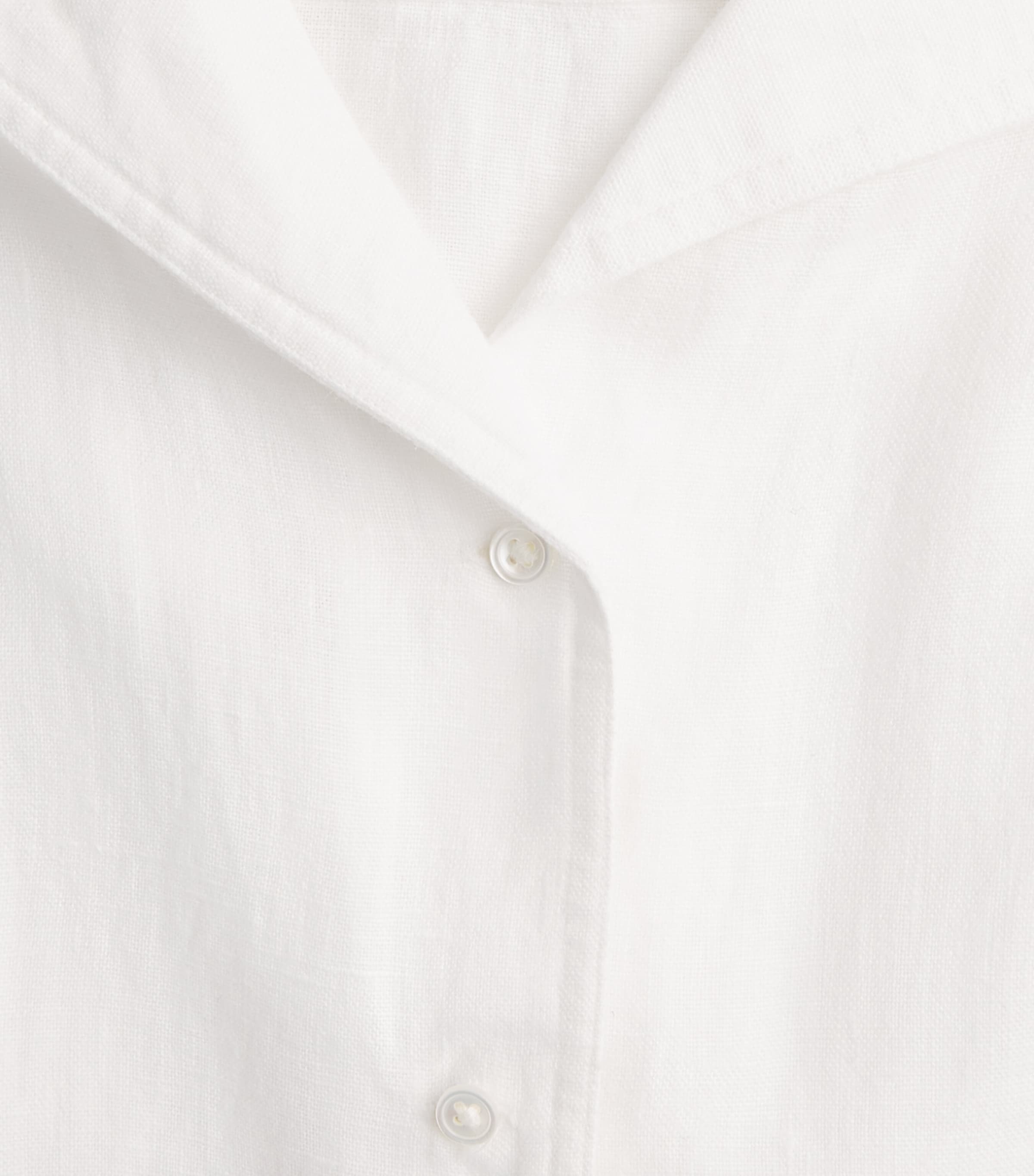 Polo Ralph Lauren Womens Linen Shirt Dress White Image 6