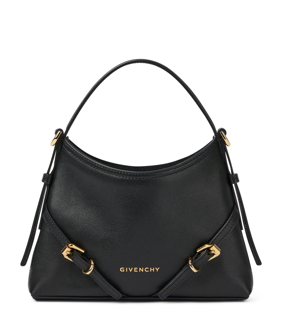 Nano Leather Voyou Shoulder Bag BLACK Image 1