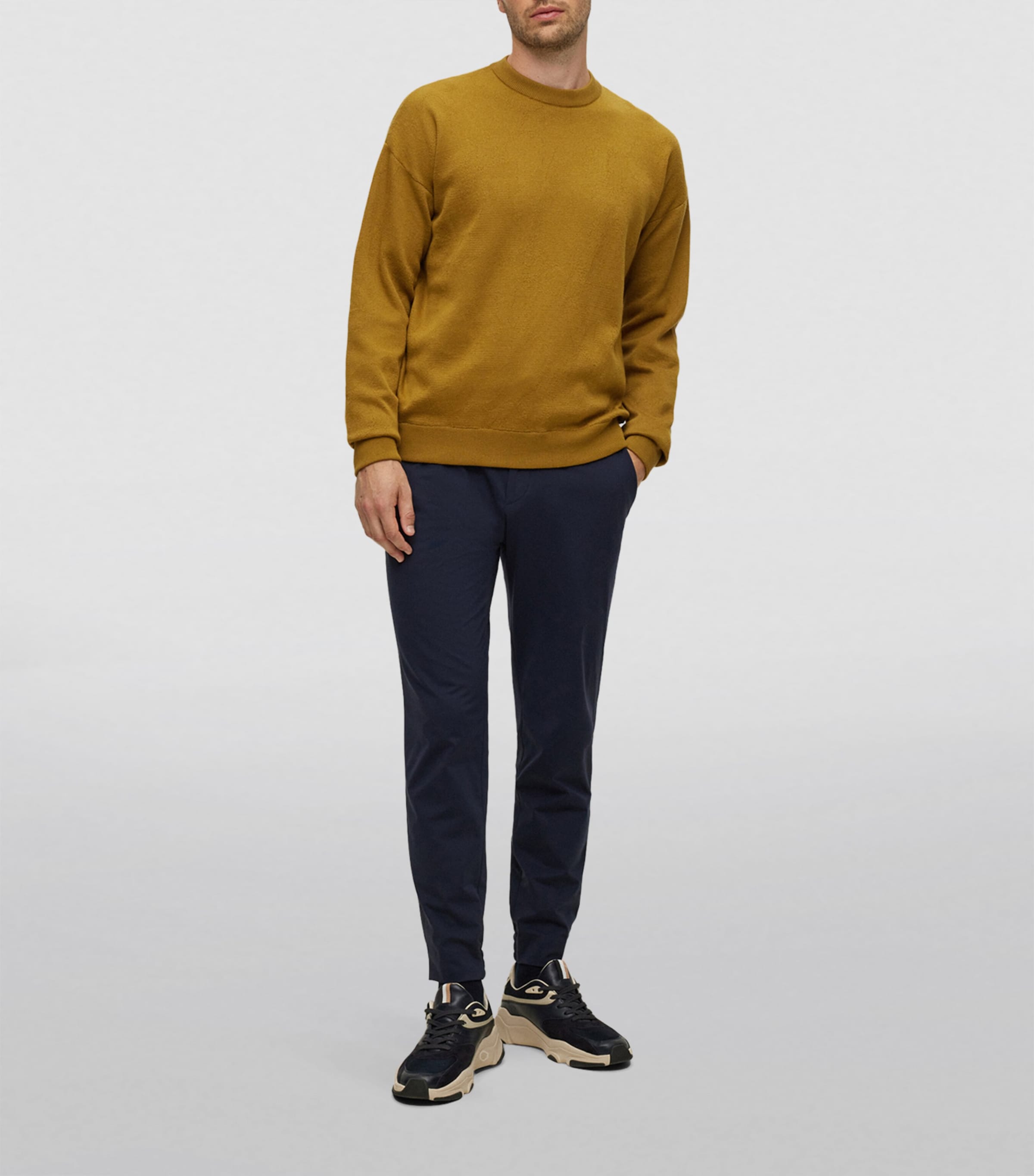 Cotton Crew-Neck Sweater 341 Image 2