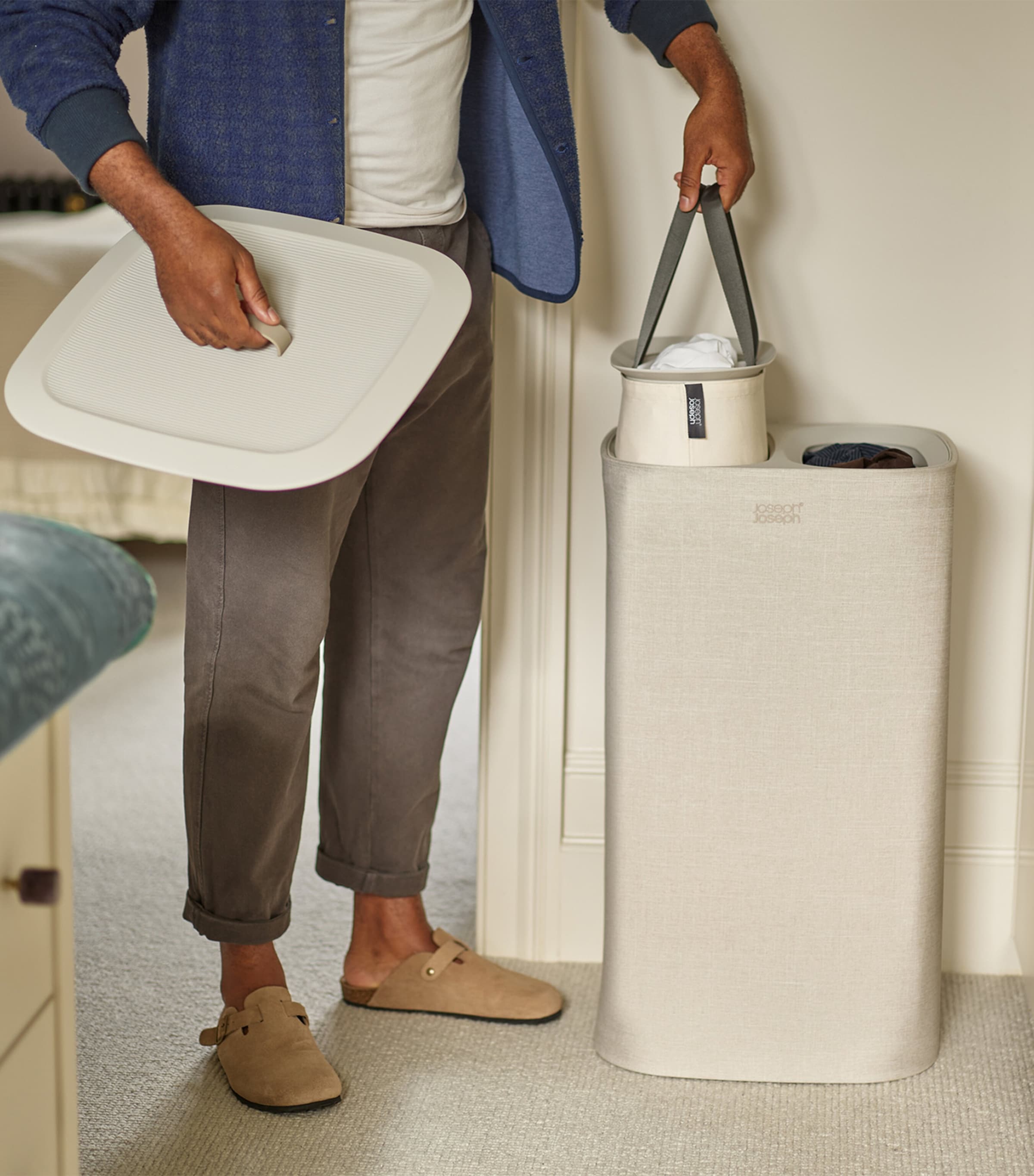 6th Borough Project アナログ コンプリート 4枚セット Joseph Joseph Total Laundry Basket (60L) | Harrods US