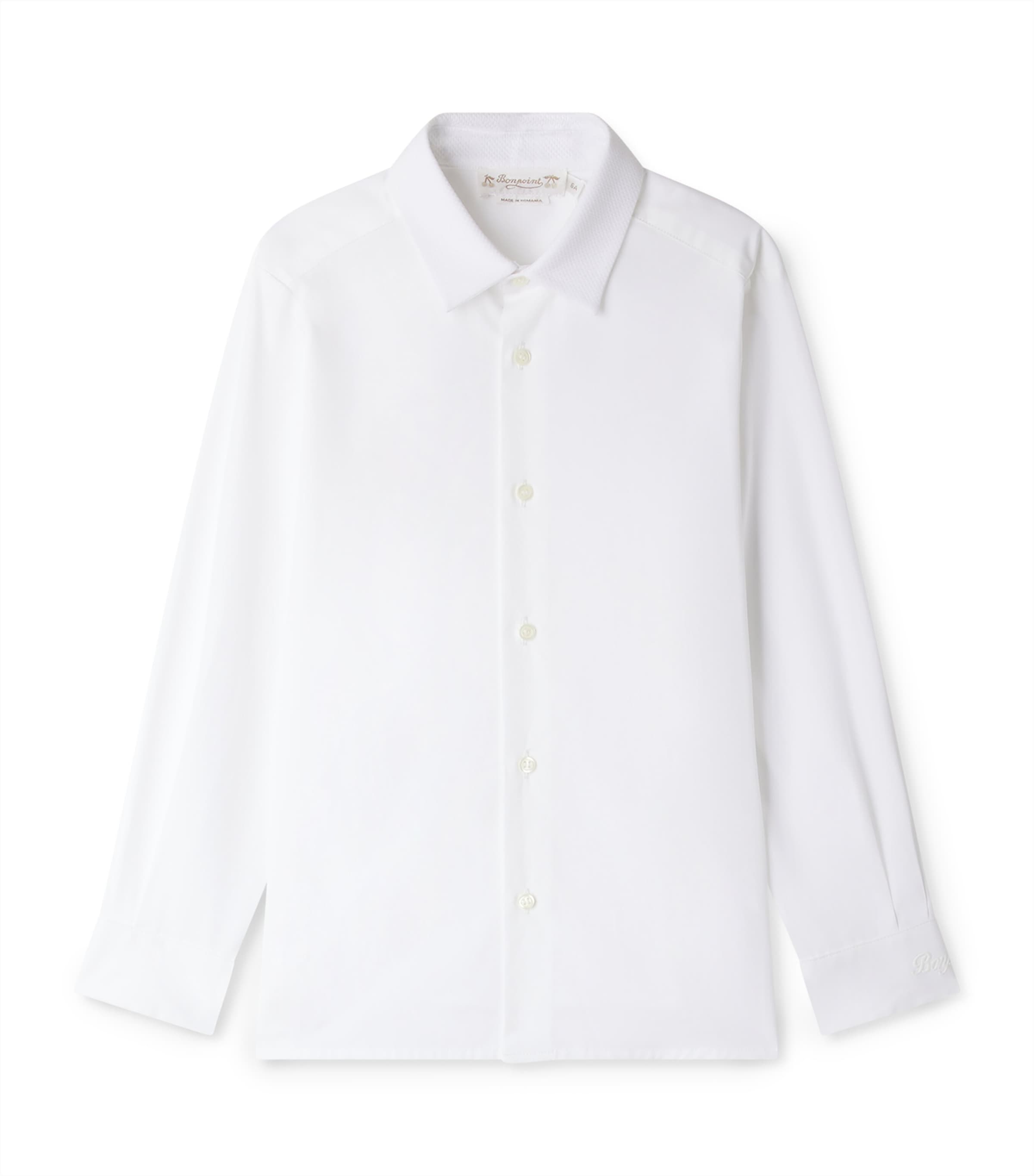 Bonpoint Cotton Aristote Shirt In White