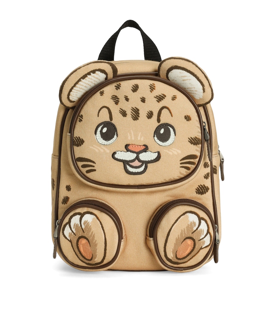 Dolce&Gabbana Kids Leopard Cub Backpack Orsetto . Image 1