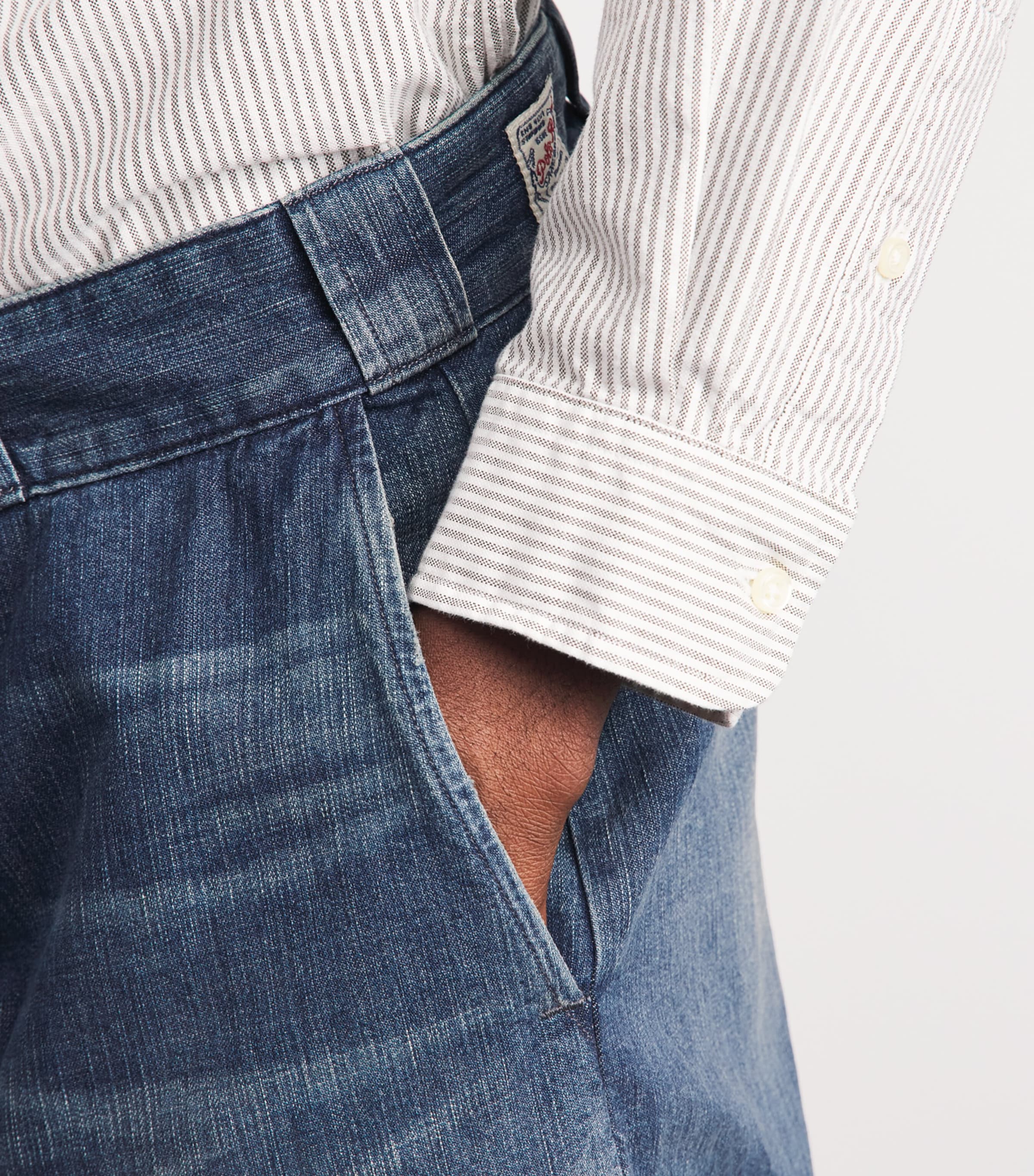 Polo Ralph Lauren Mens Wide-Leg Jeans Labrynth Image 3