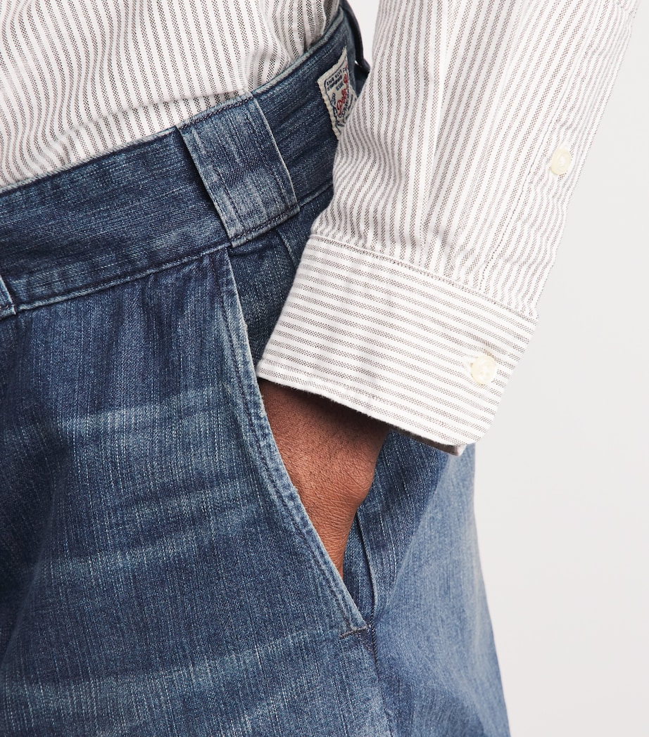Polo Ralph Lauren Mens Wide-Leg Jeans Labrynth Image 3