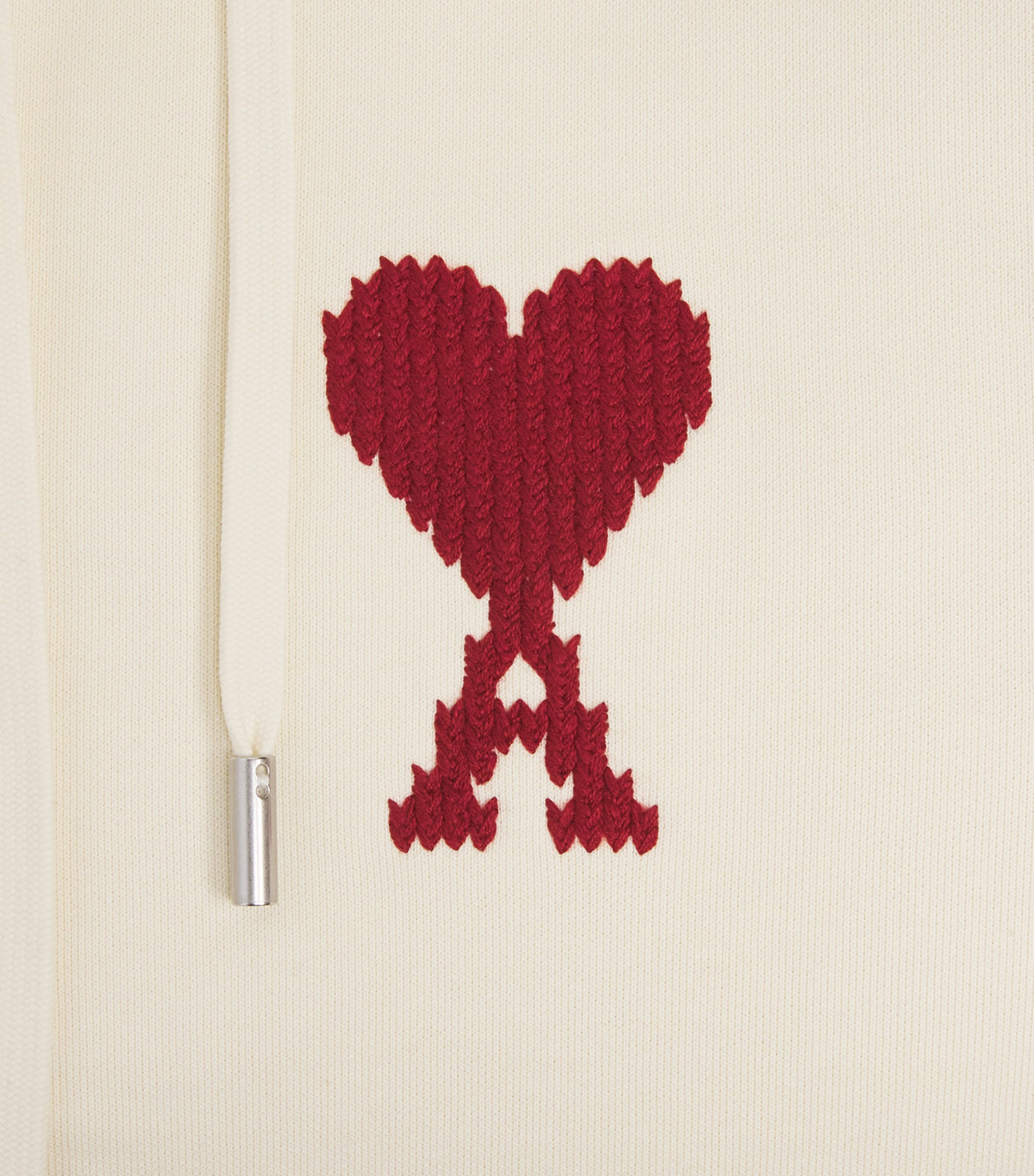 Cotton Zigzag Logo Hoodie A016 MOONLIGHT Image 5