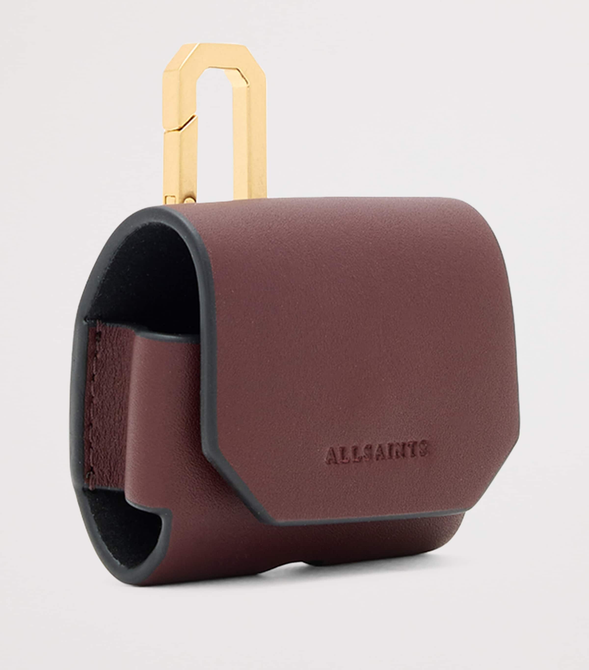 Leather AirPods Case DARK RED Image 3