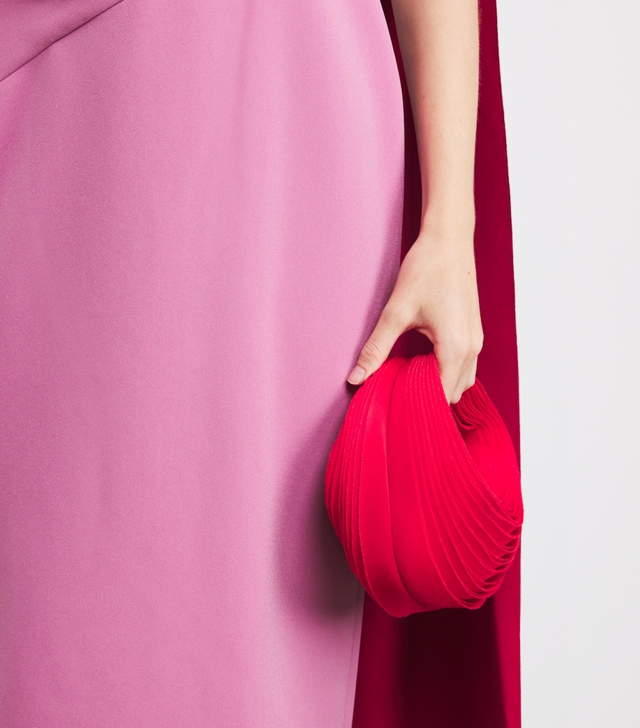 Maite Cape Midi Dress NEW ORCHID/AMARATHUS Image 6