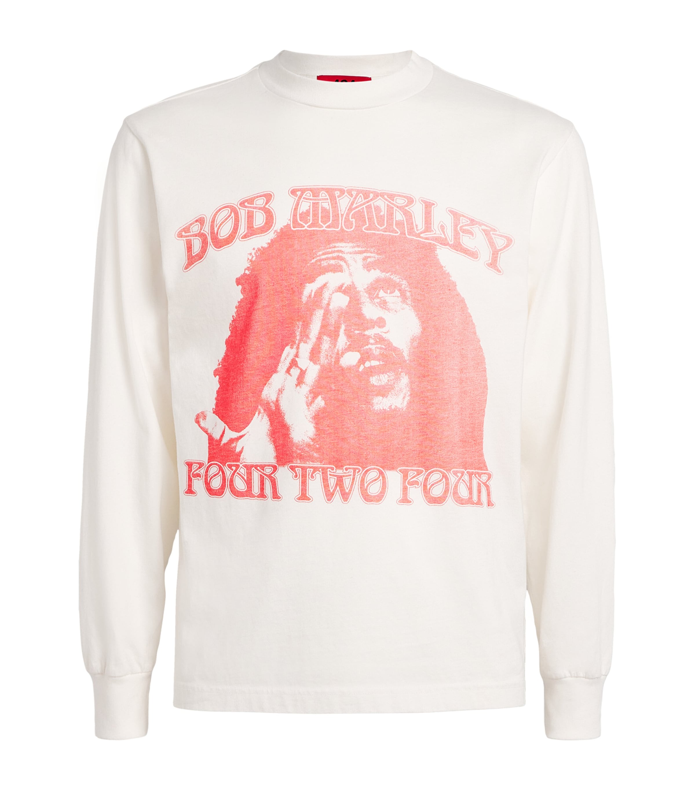 Cotton Bob Marley T-Shirt WHITE Image 1