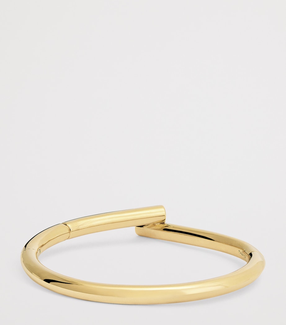 Yellow Gold and Emerald Oera Bangle YELLOW GOLD Image 3