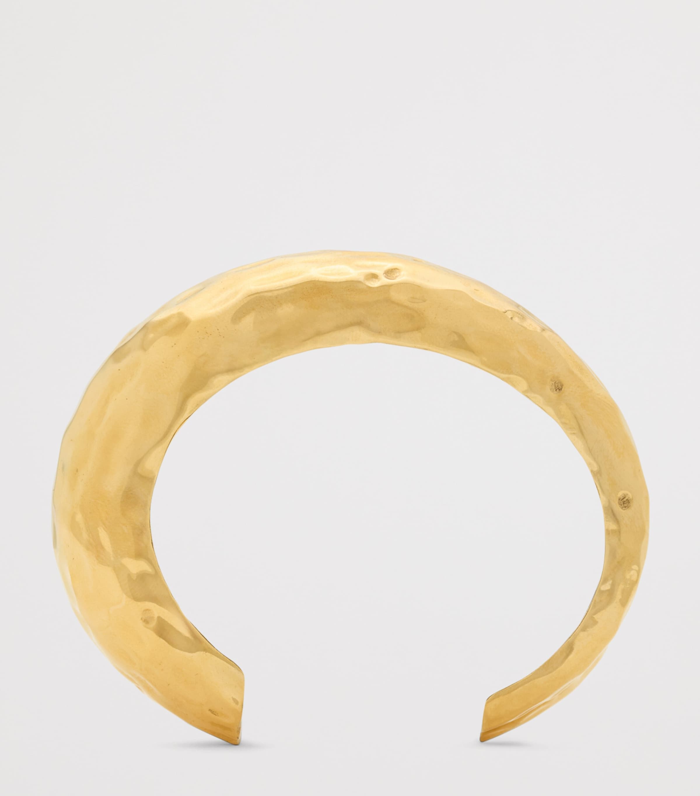 Hammered Open Cuff Bracelet 7005 Image 5