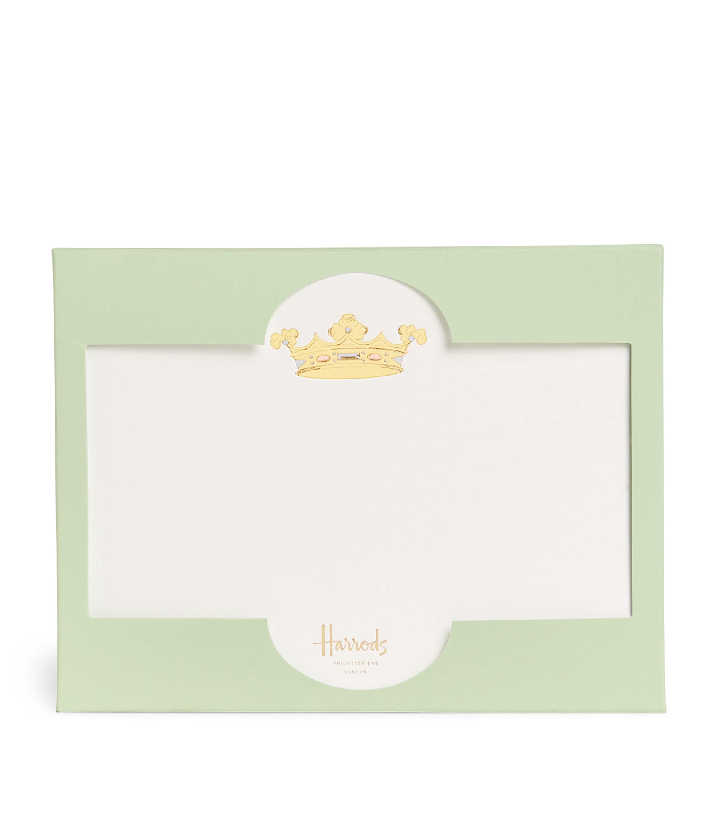 Harrods Crown Cards In Green