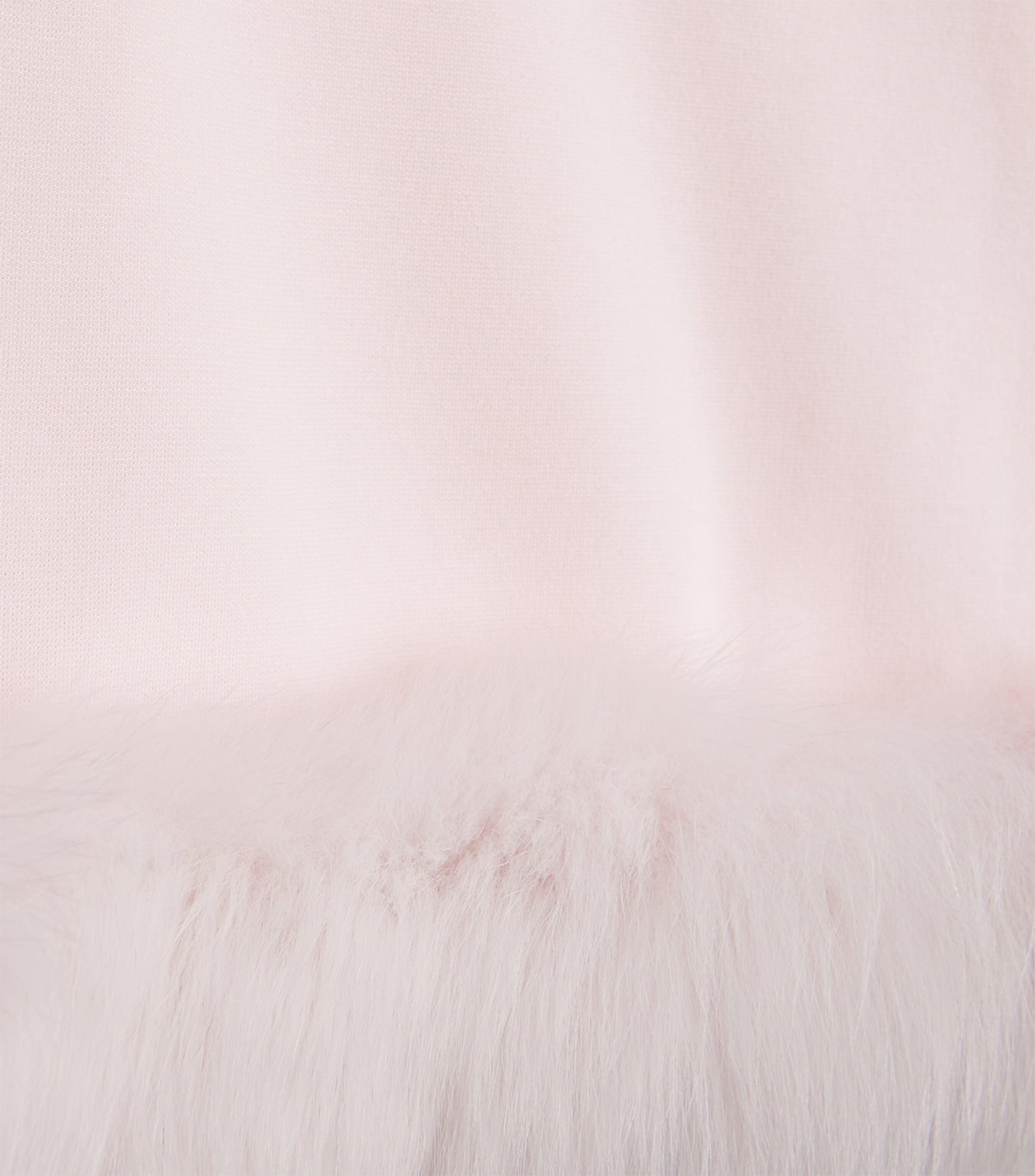 Bimbalo Faux Fur-Trim Dress (1 Month-4 Years) Pink Image 3