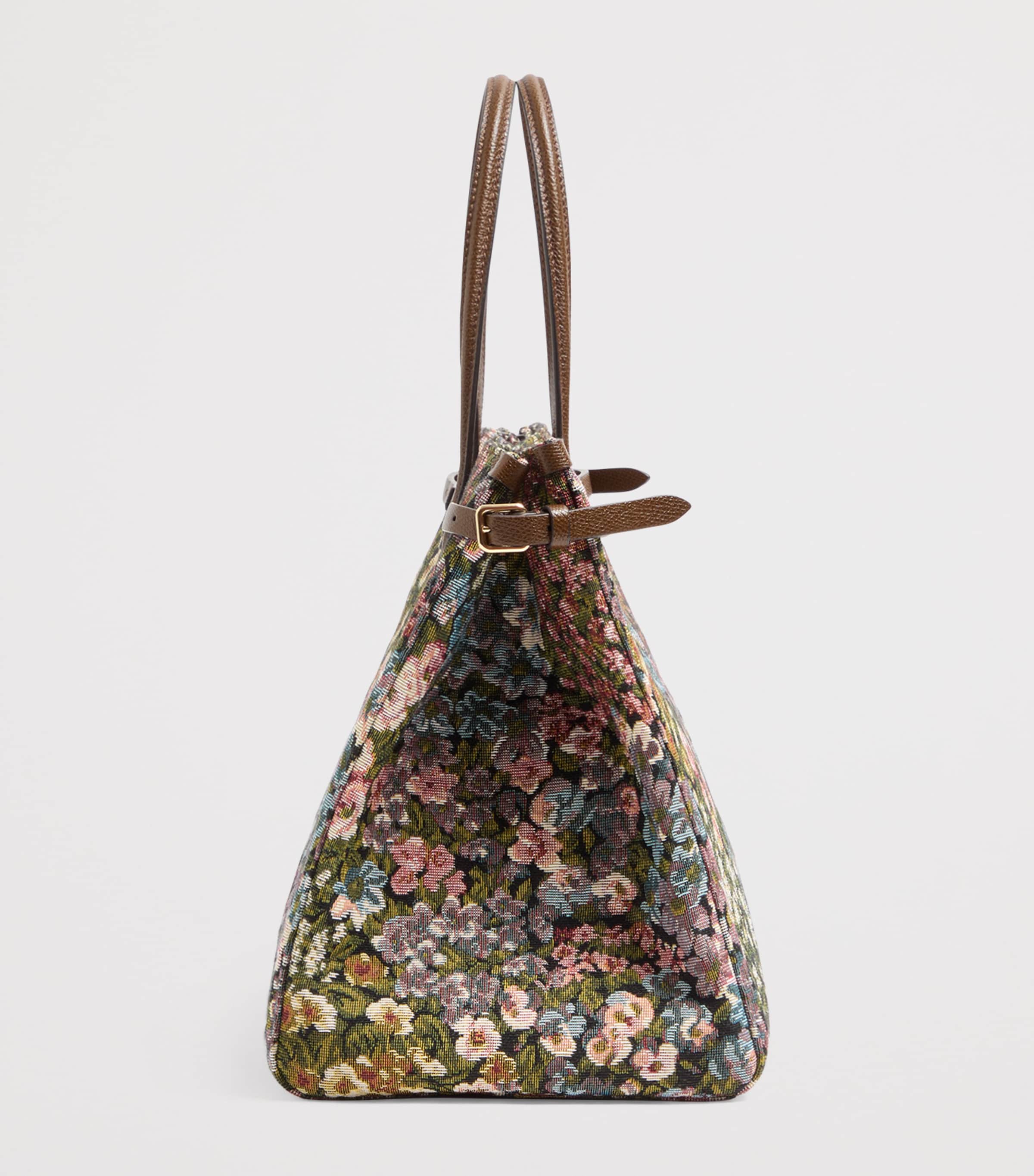 Medium Floral Antibes Tote Bag R9H Image 3