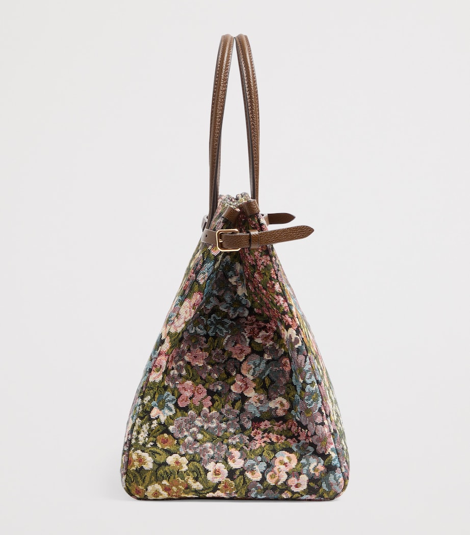 Medium Floral Antibes Tote Bag R9H Image 3