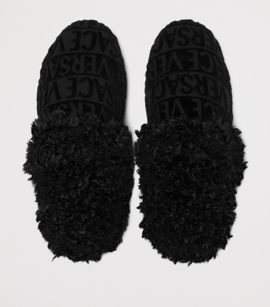 La Coupe des Dieux Fringed Blanket BLK/WHT/YLW/GRY/BWN Image 2