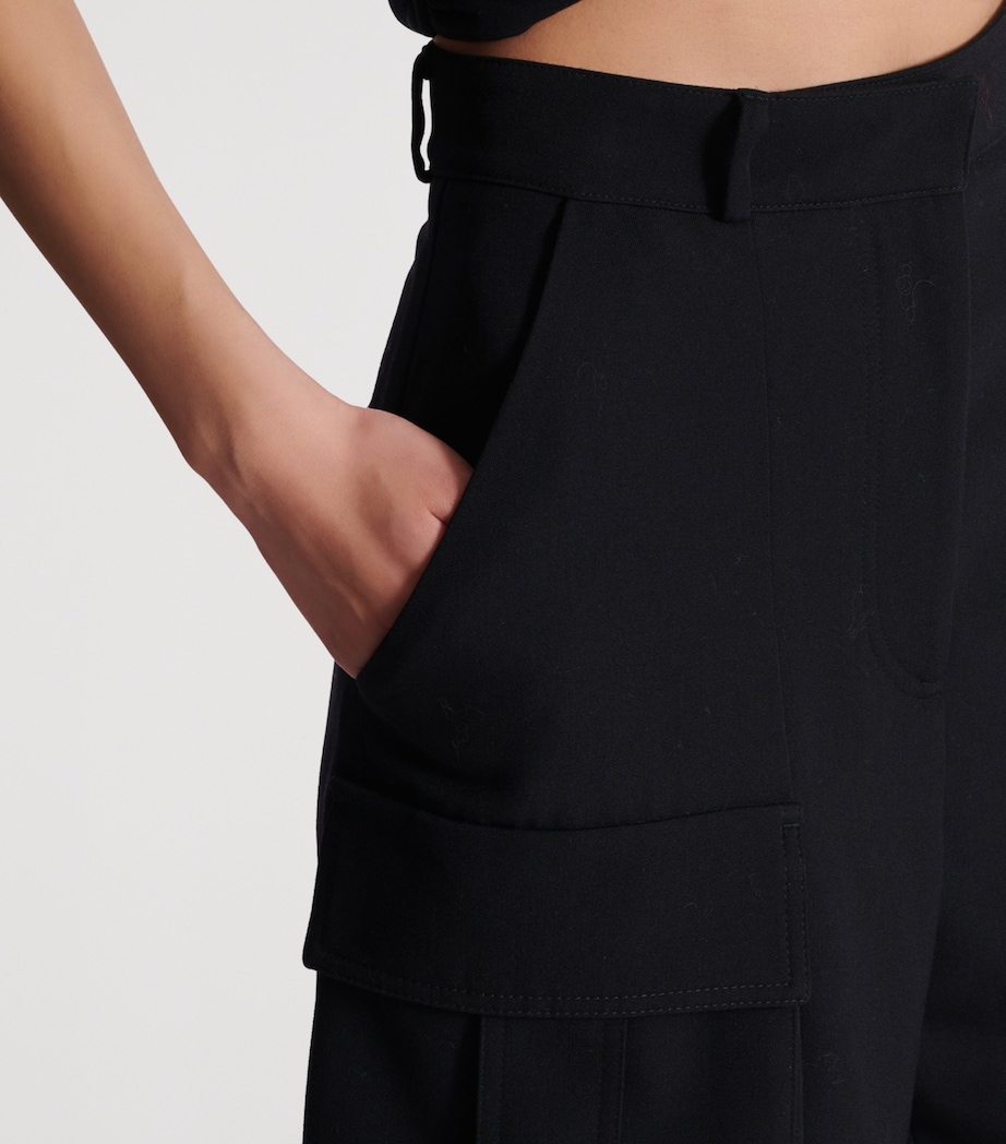 Wool Bermuda Shorts 0PA NOIR Image 7