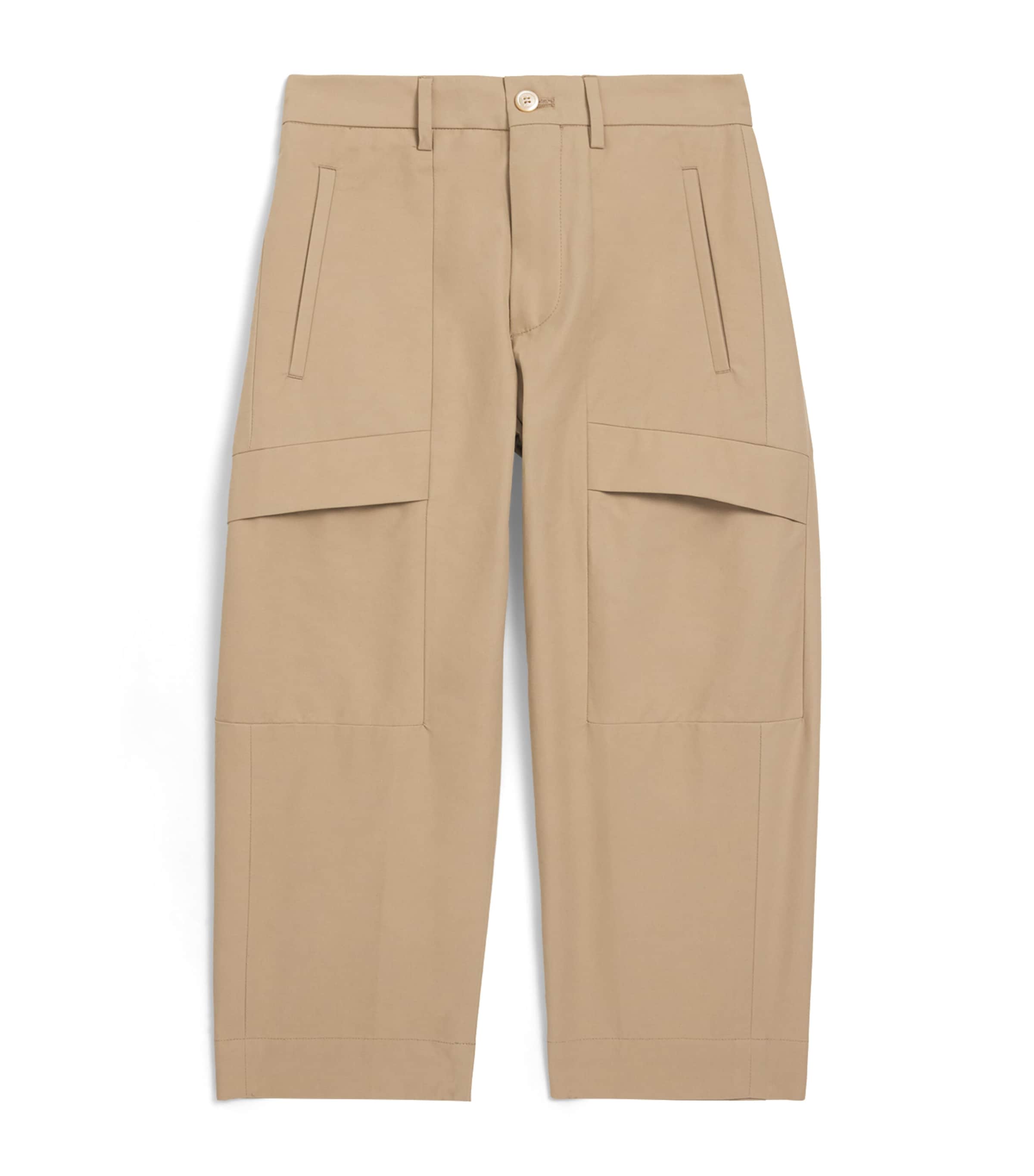 Stefano Ricci Kids' Cotton-blend Cargo Trousers