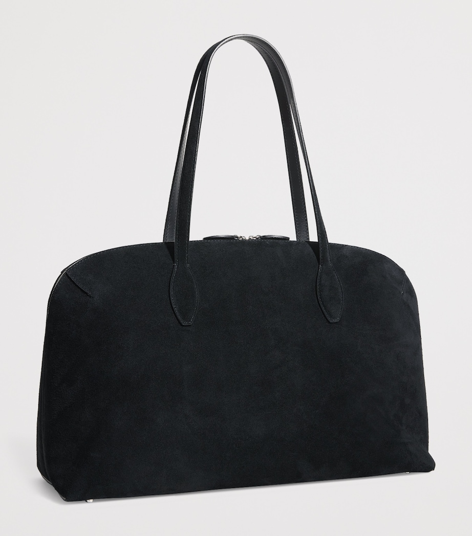 Suede Day Shoulder Bag 001 BLACK Image 3