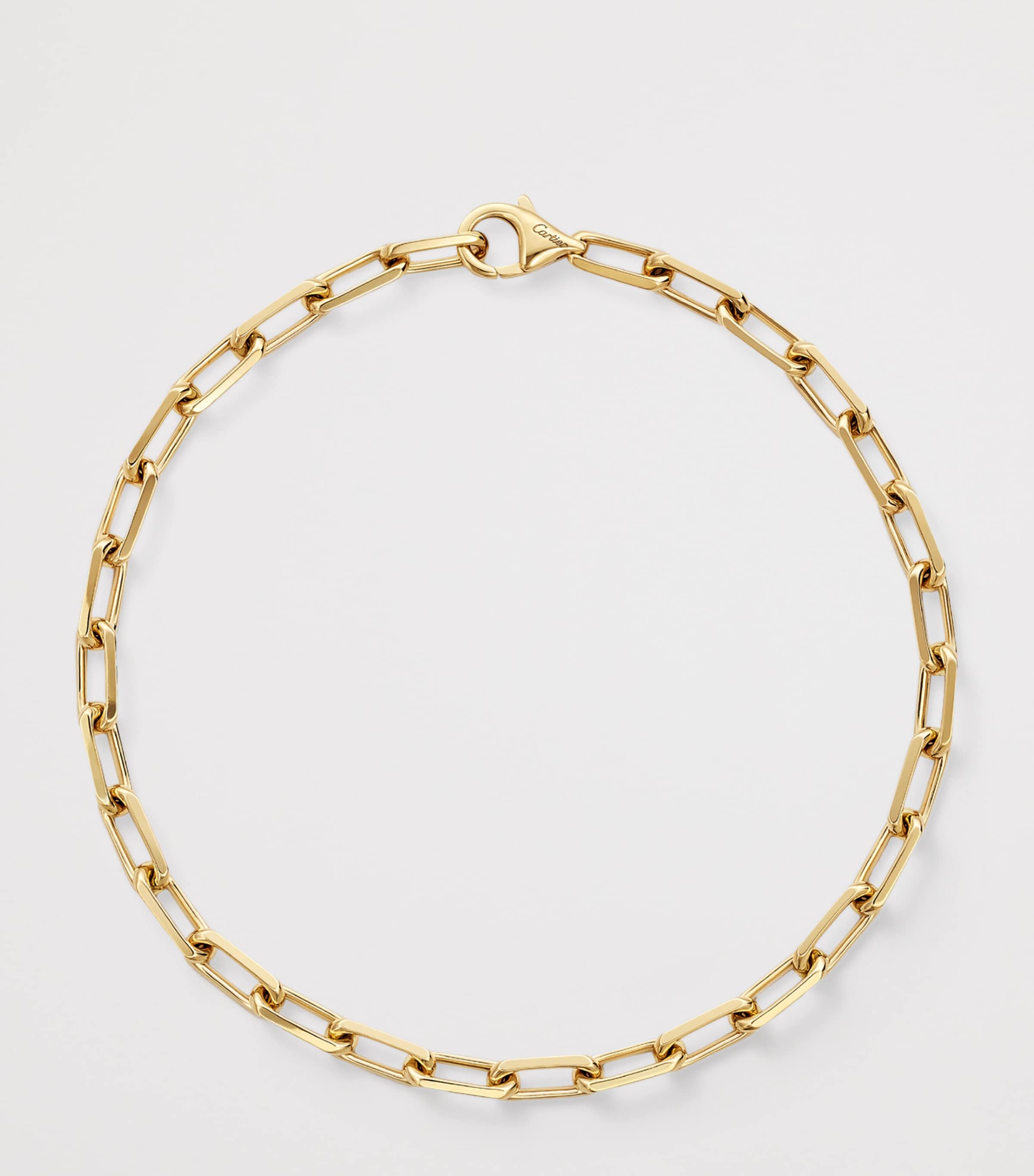Yellow Gold Santos de Cartier Chain Bracelet YELLOW GOLD Image 2