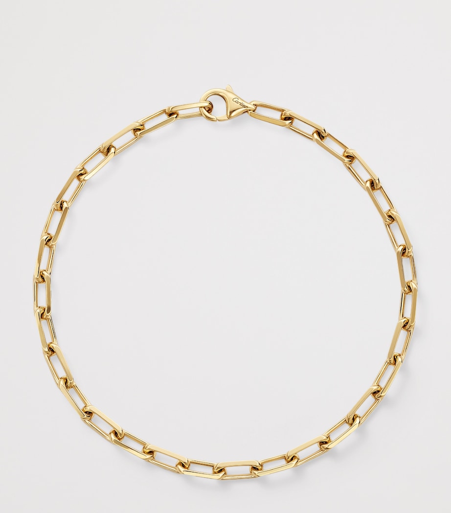 Yellow Gold Santos de Cartier Chain Bracelet YELLOW GOLD Image 2