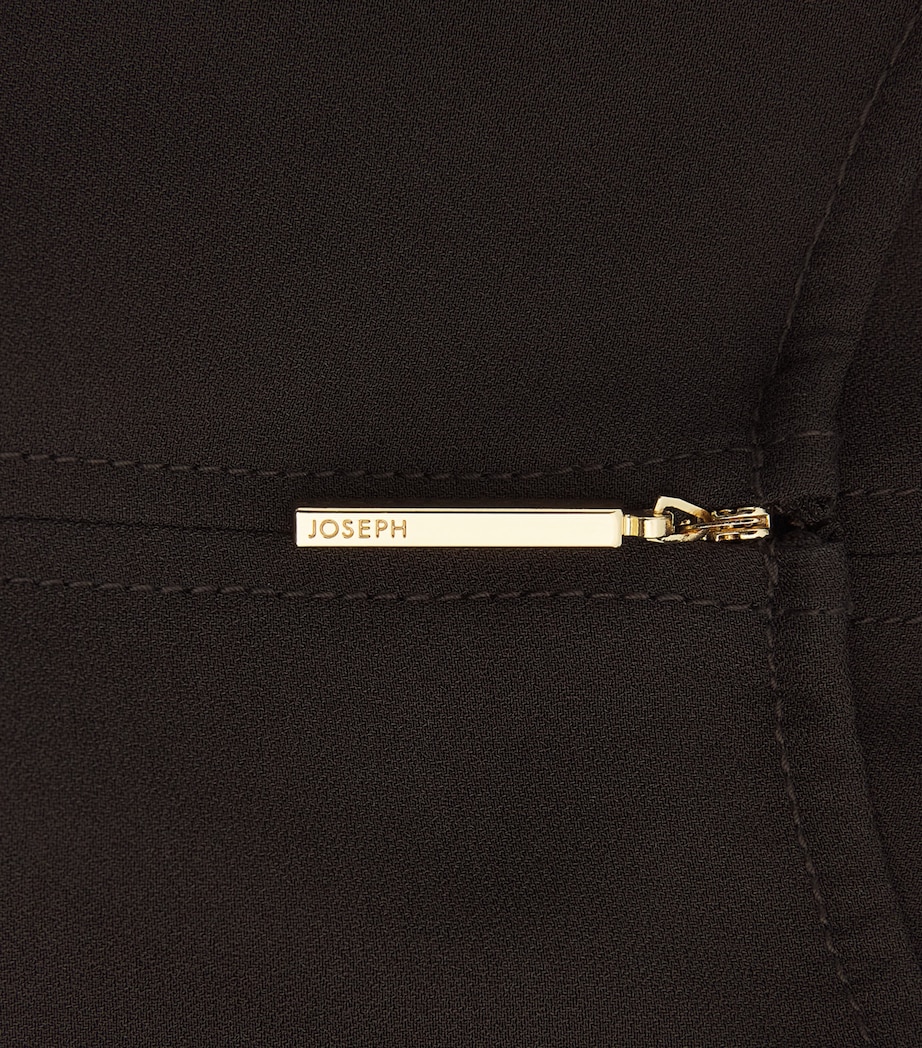 Crepe Hills Midi Dress COCOA Image 5