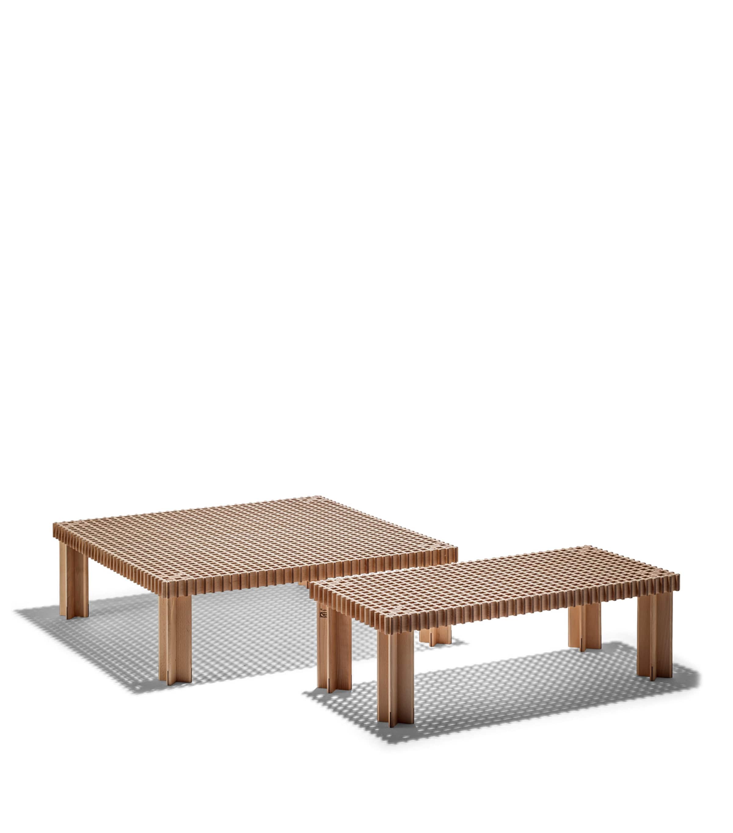 Poltrona Frau Kyoto Coffee Table Beechwd Wlnt Insrts Image 2