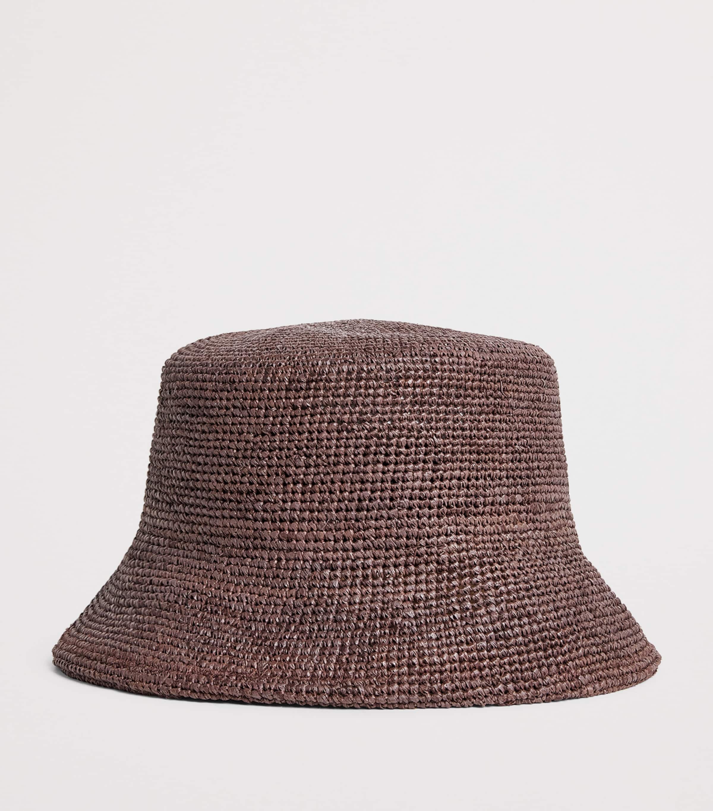 Lack Of Color Raffia Inca Bucket Hat Coco Image 3