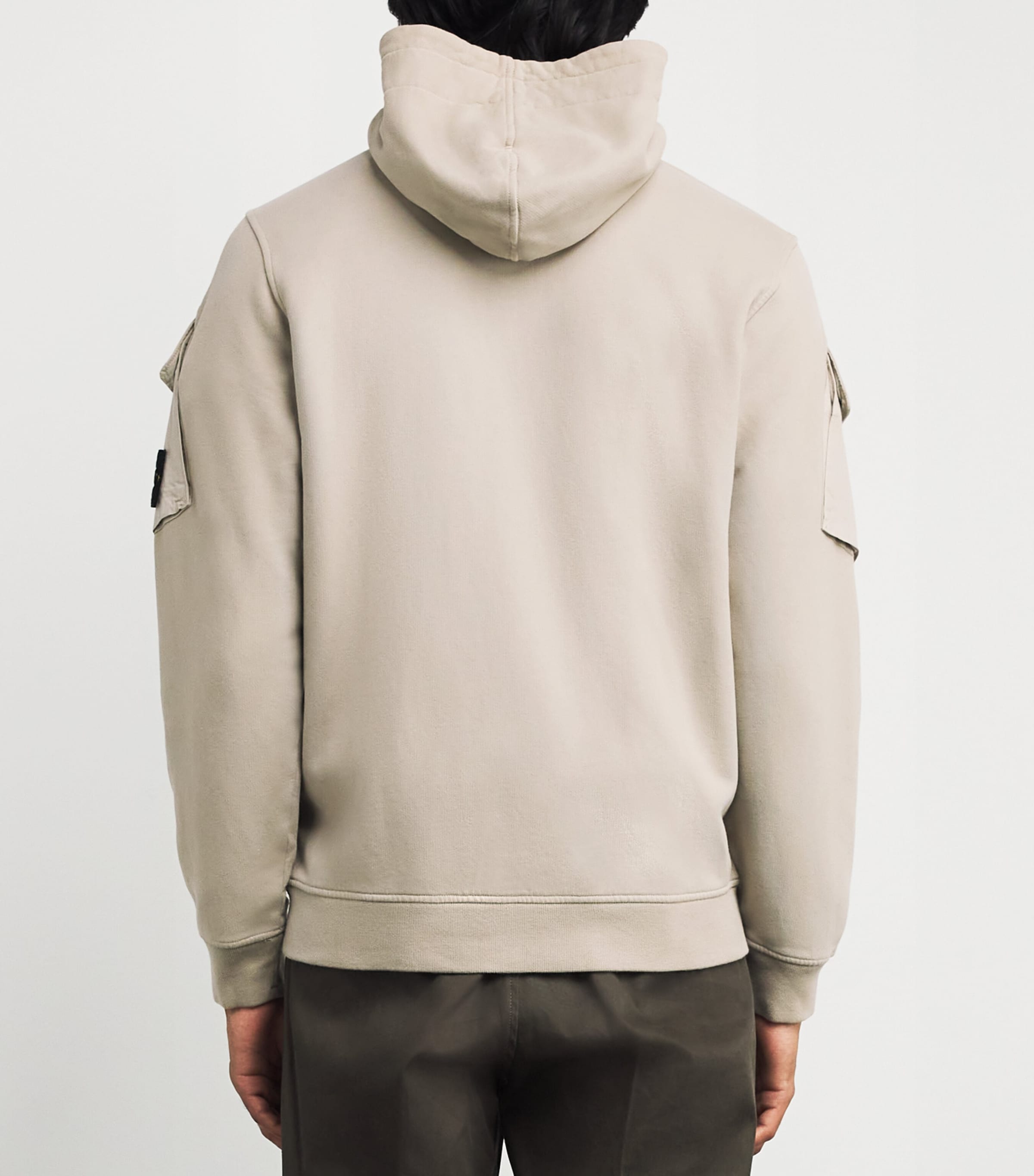 Compass Patch Zip-Up Hoodie V009A Image 4