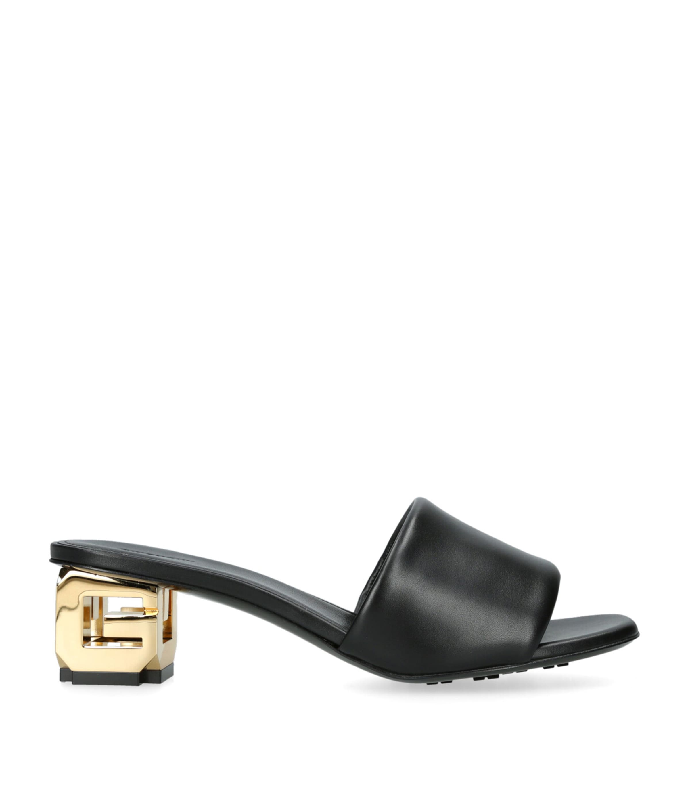 Givenchy Leather G Cube Mules 45