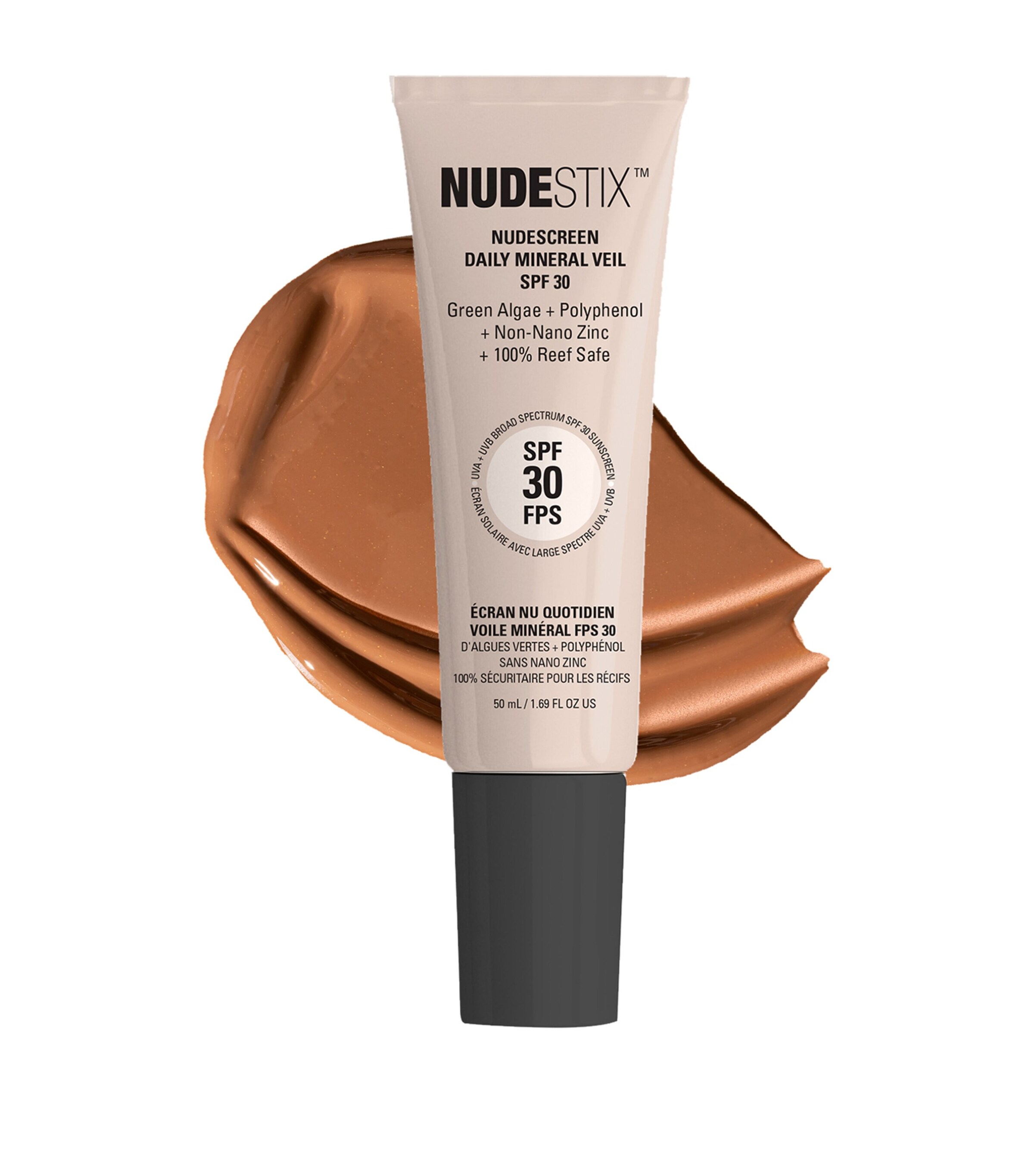 NUDESTIX Nudescreen Daily Mineral Veil SPF 30 Warm Image 8