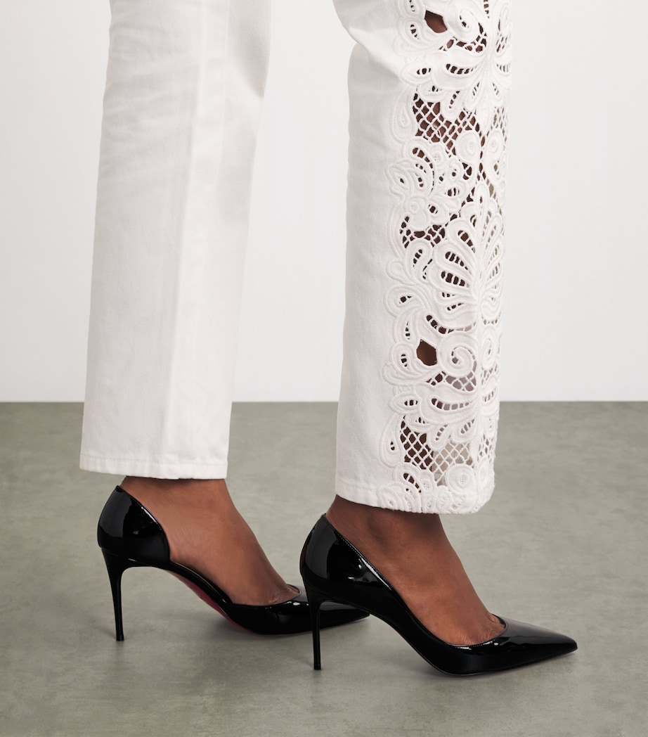 Iriza Patent Leather Pumps 85 BK01 Image 2