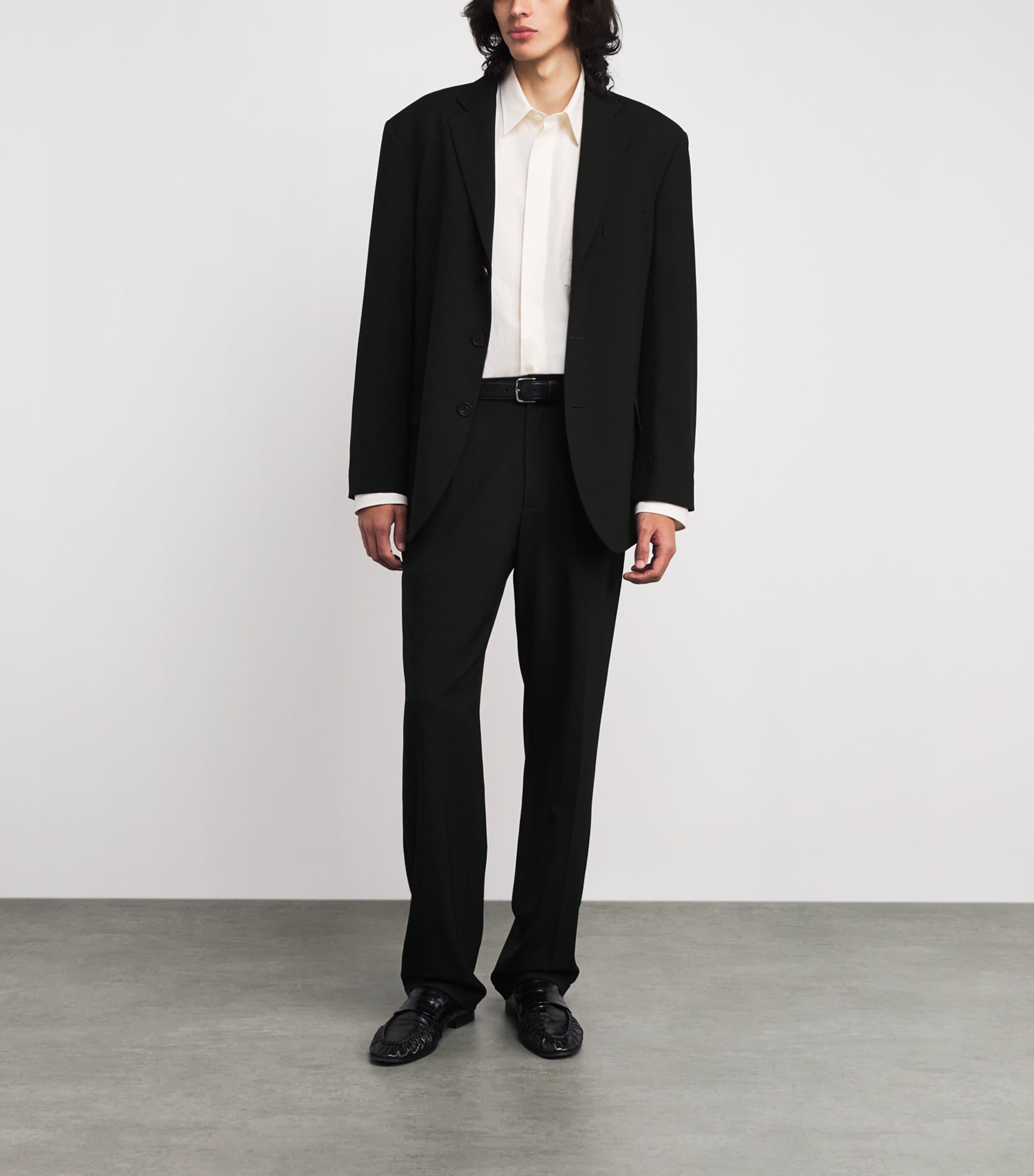 Poe Wool Blazer BLACK Image 2