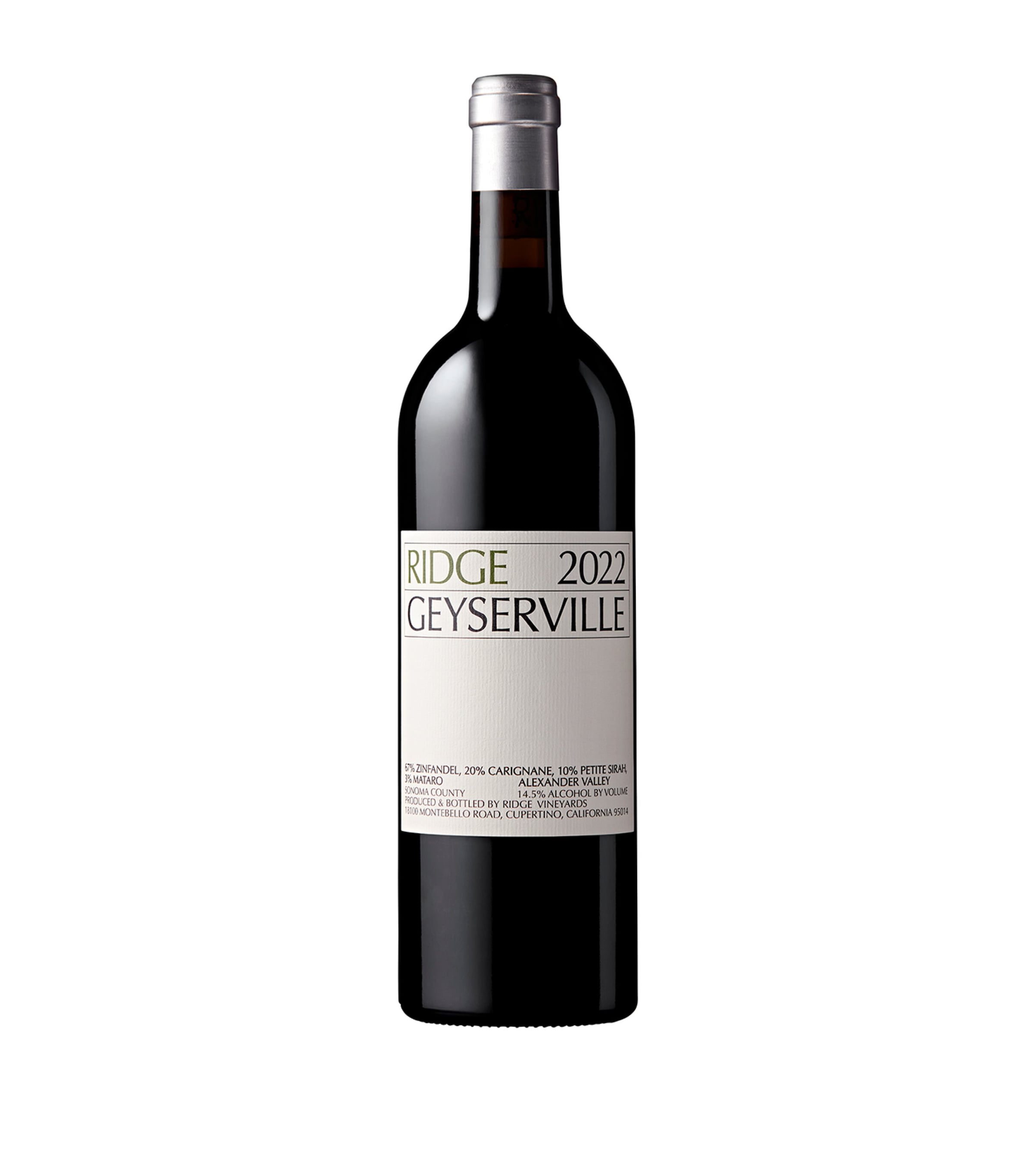 Ridge Ridge Geyserville 2022 Magnum (150cl) - California, USA Image 1