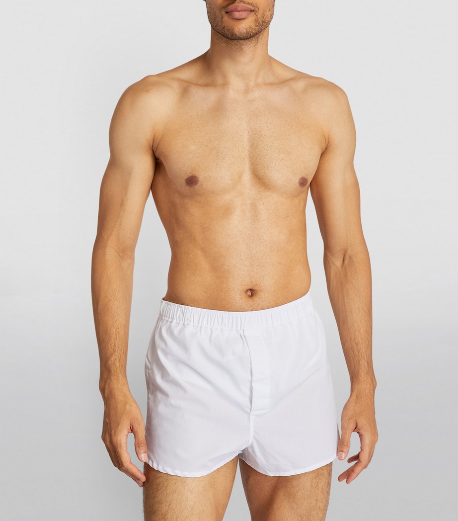 Savoy Modern Boxer Shorts WHITE Image 2