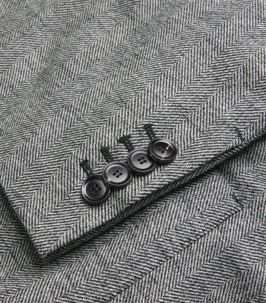 Wool Single-Breasted Blazer 1310 Image 5