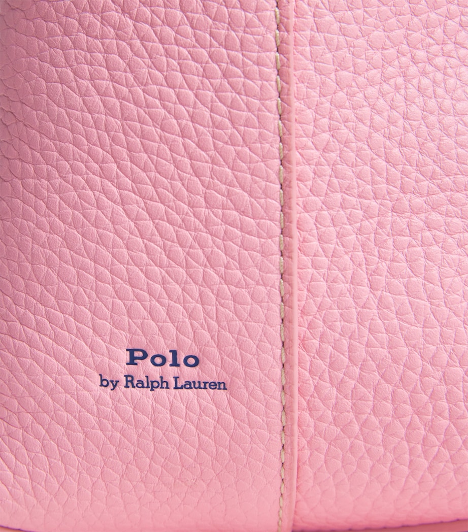 Leather Polo Play Cross-Body Bag COTTON CANDY Image 4