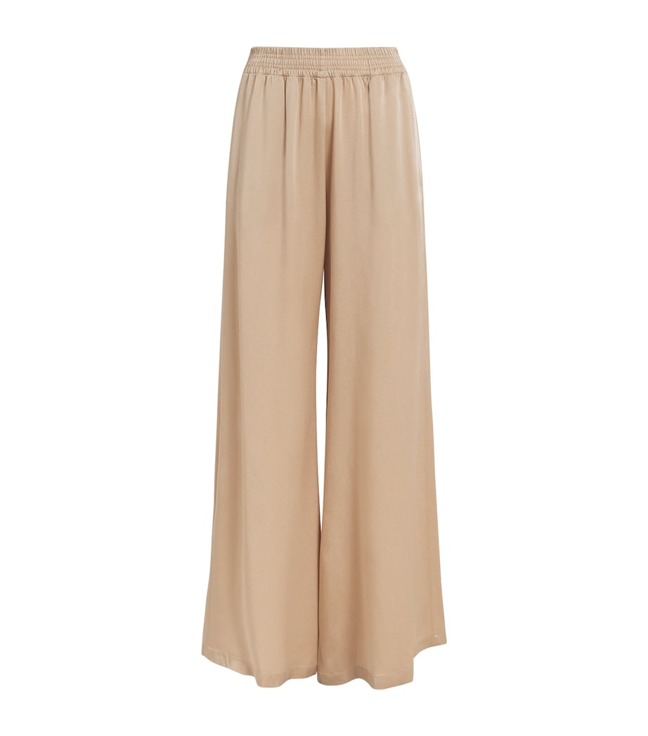 Satin Wide-Leg Trousers 0157 ACERO Image 1