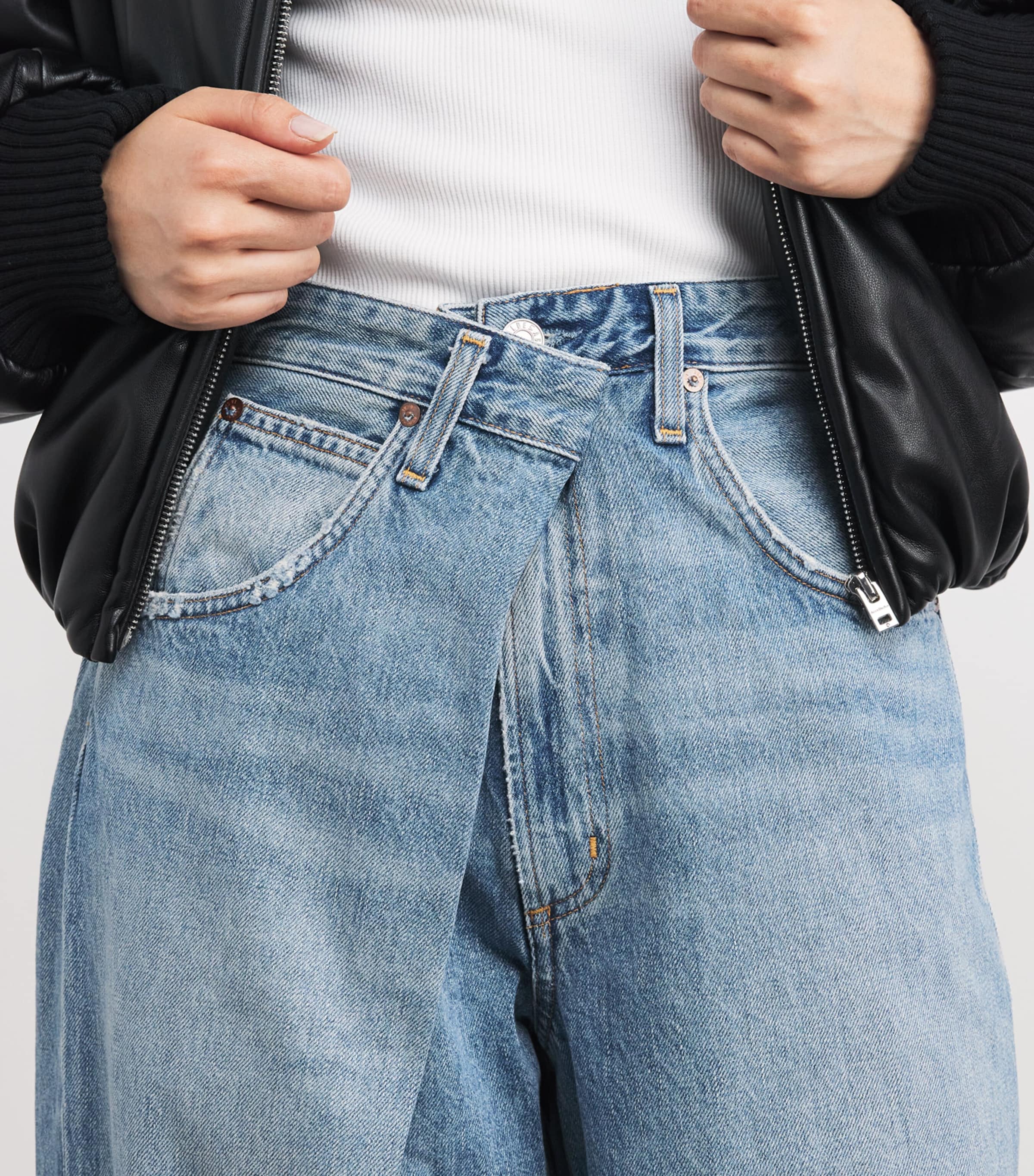 Vana Fold Wide-Leg Jeans MANTRA Image 6