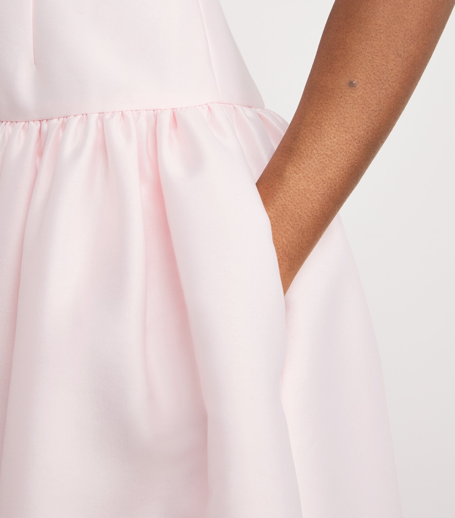 Taffeta Tailored Midi Dress PINK Image 6
