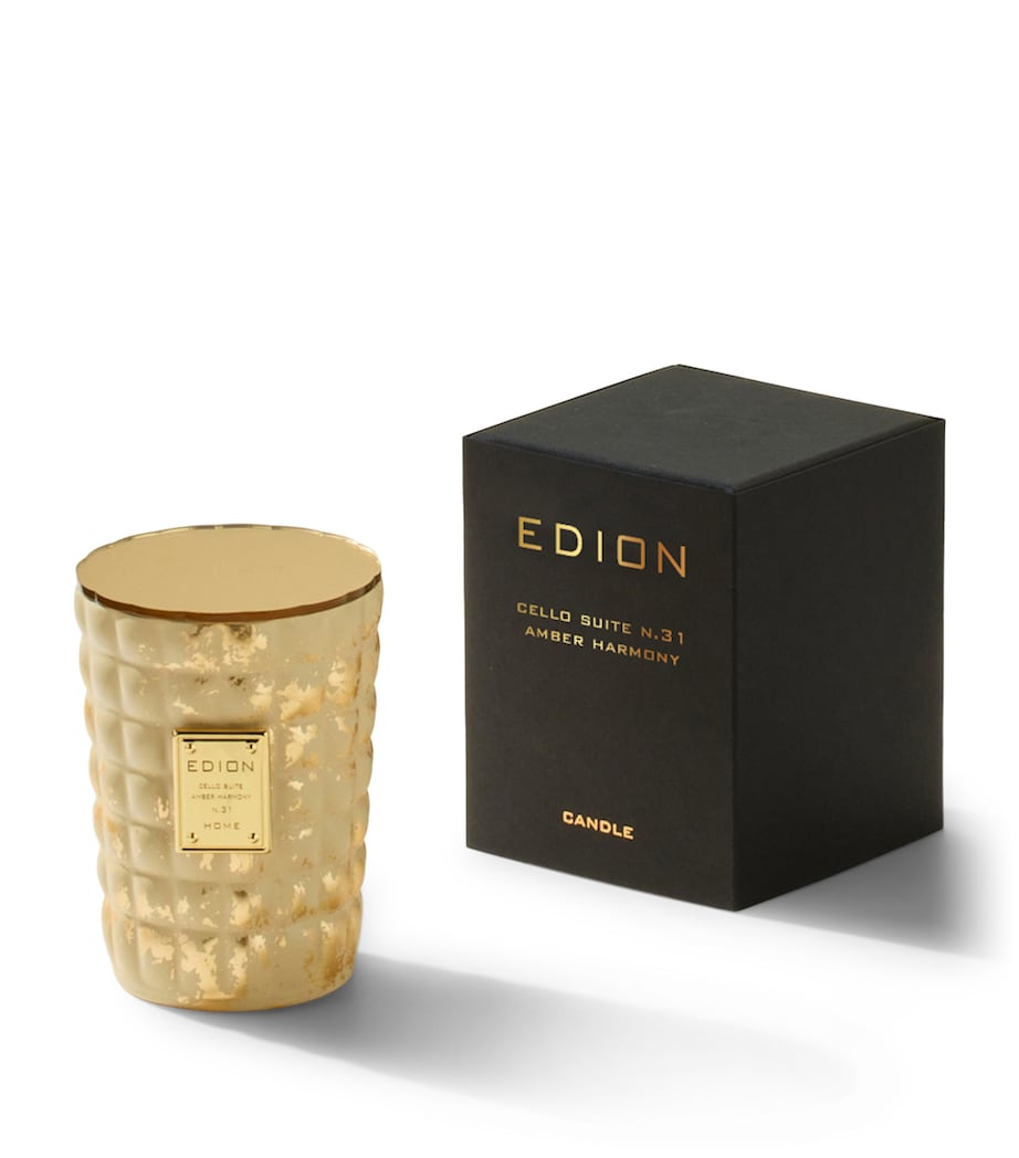 EDION No.31 Cello Suite Amber Harmony Candle (300g) Clear Image 2