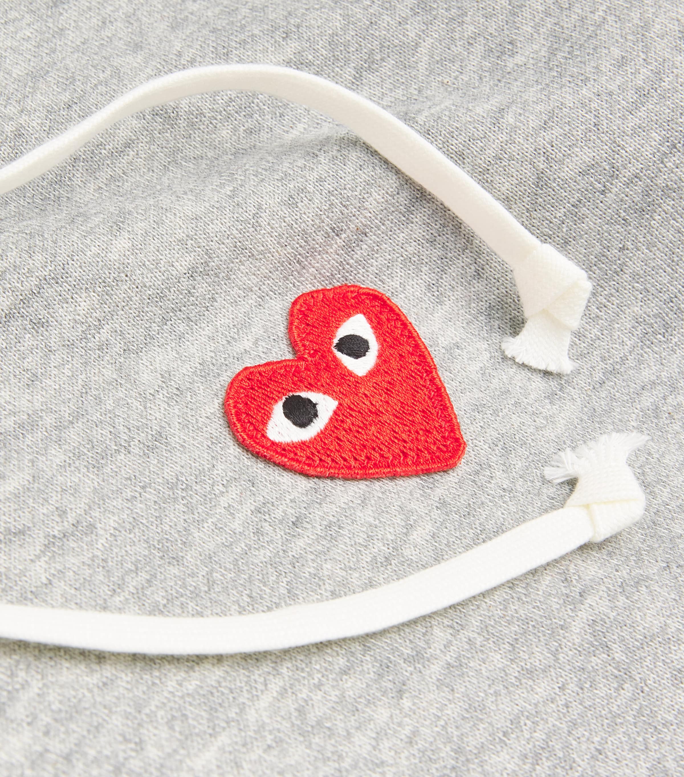 Zip-Up Heart Hoodie GREY Image 5