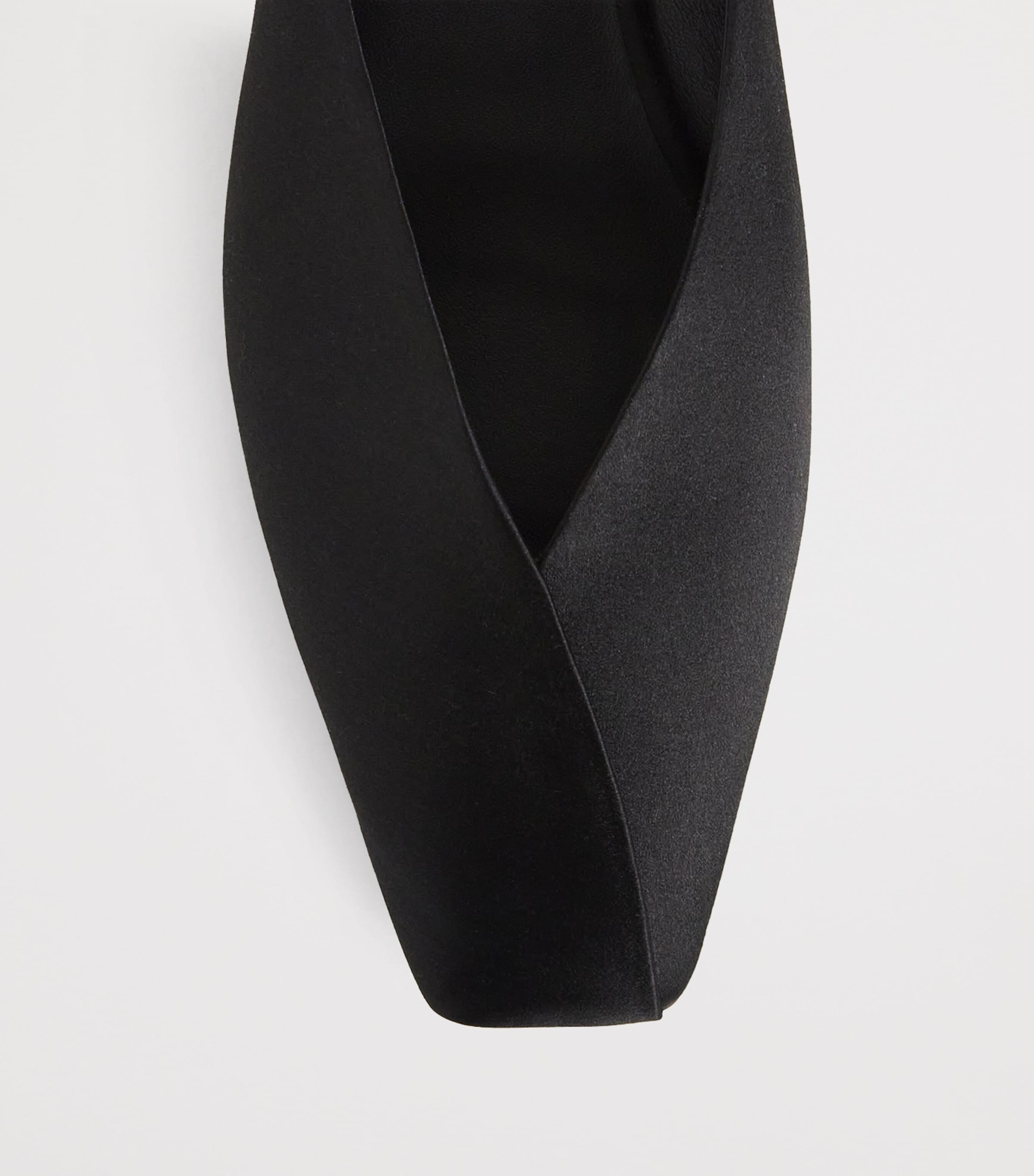 Satin Mules BLACK Image 5