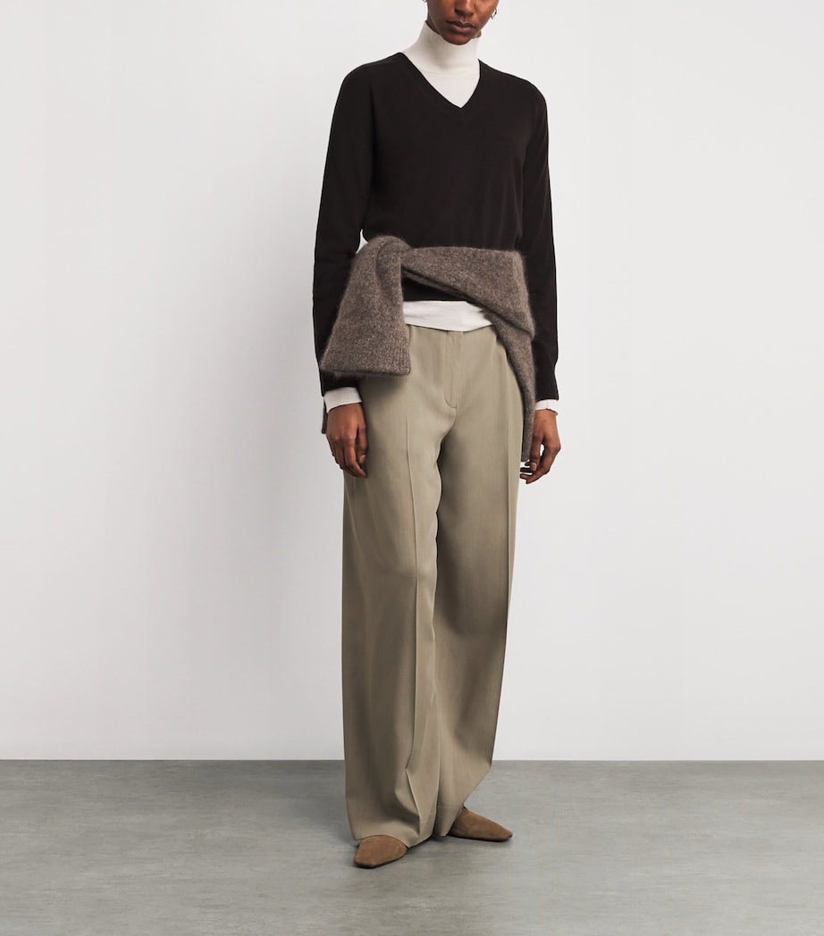 Wool Rollneck Top CREAM Image 2